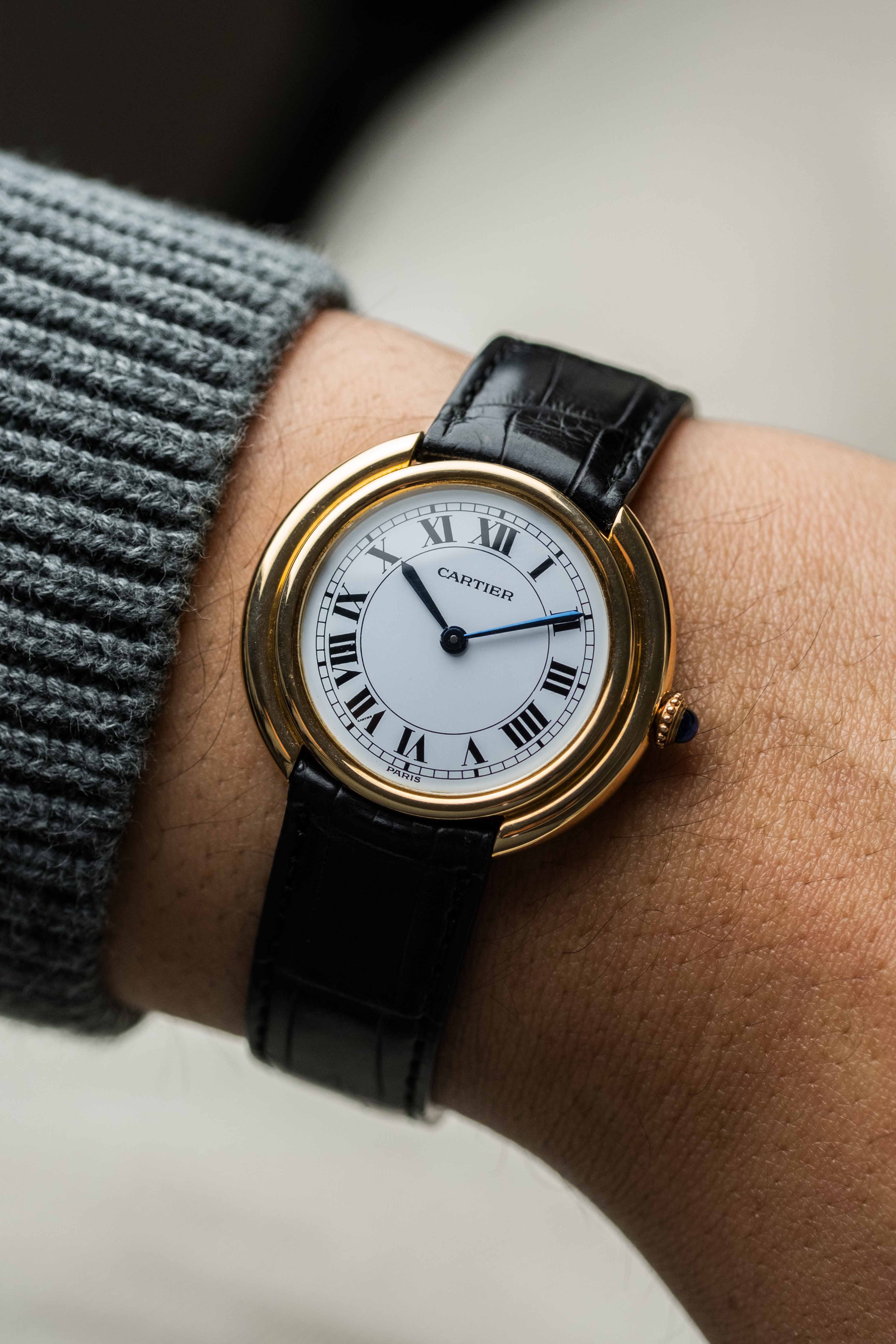 Cartier Vendôme LM Ref. 78090 'Paris' Dial 1970s