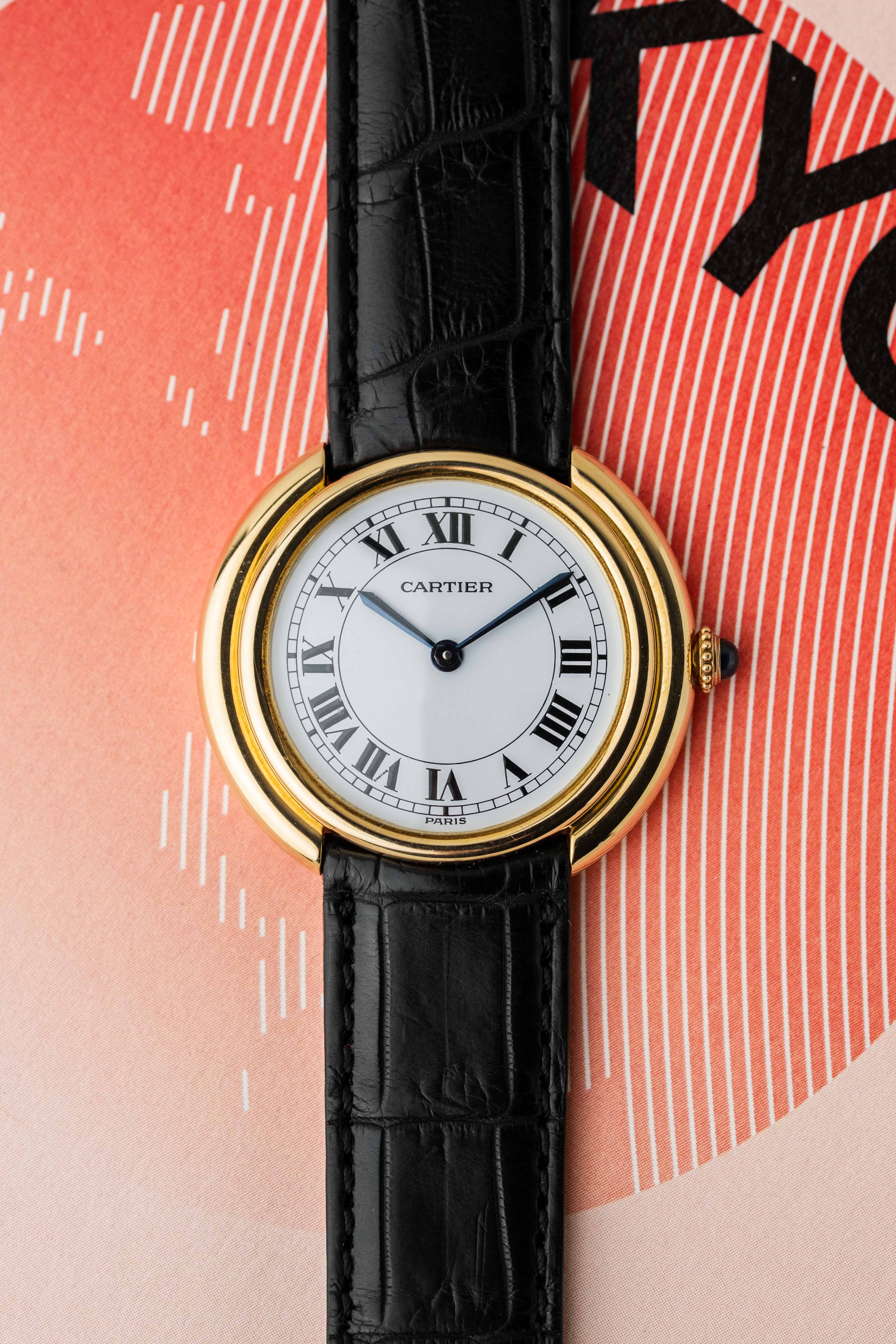 Cartier Vendôme LM Ref. 78090 'Paris' Dial 1970s
