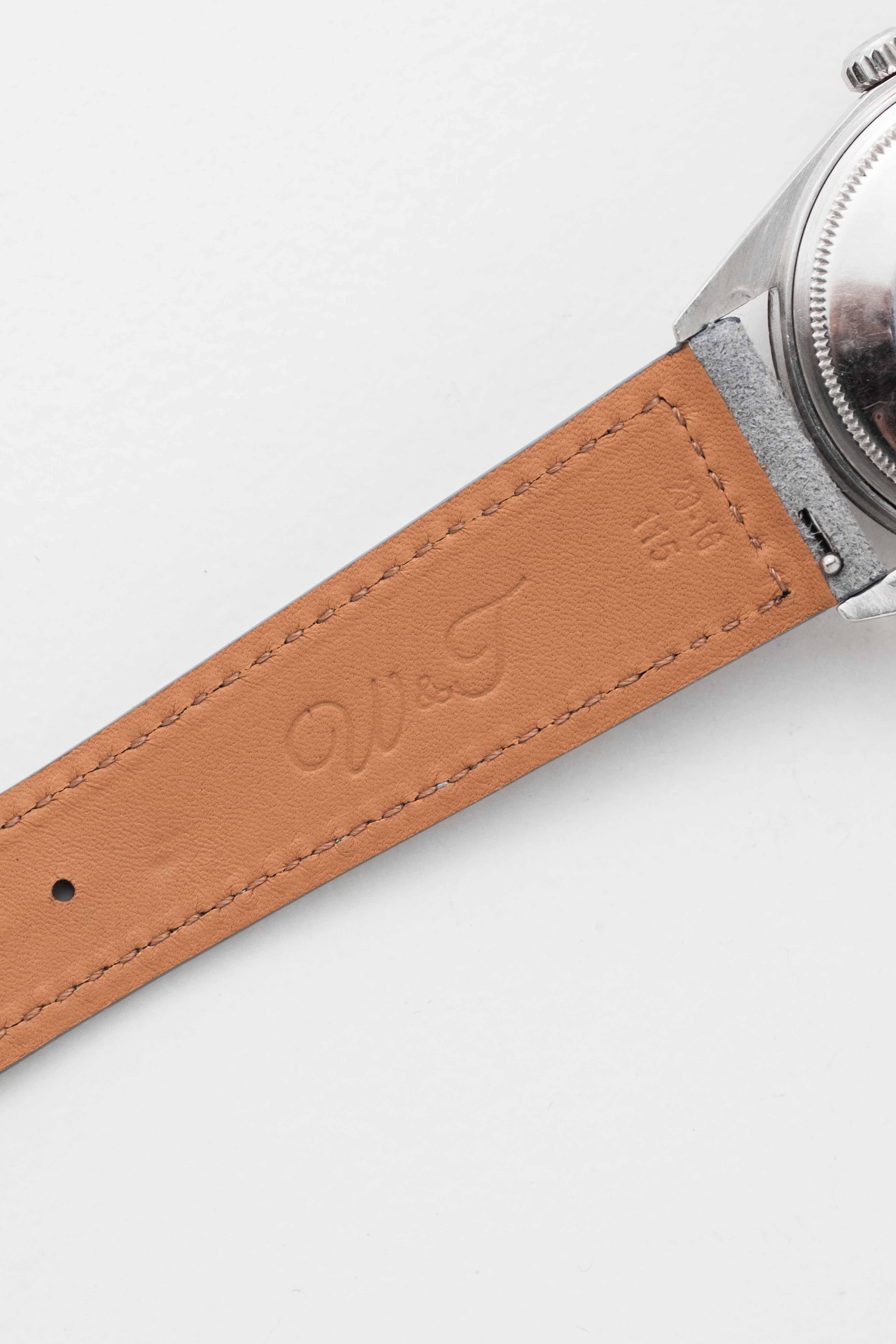 Gris Clair Suede Goat Skin Watch Strap