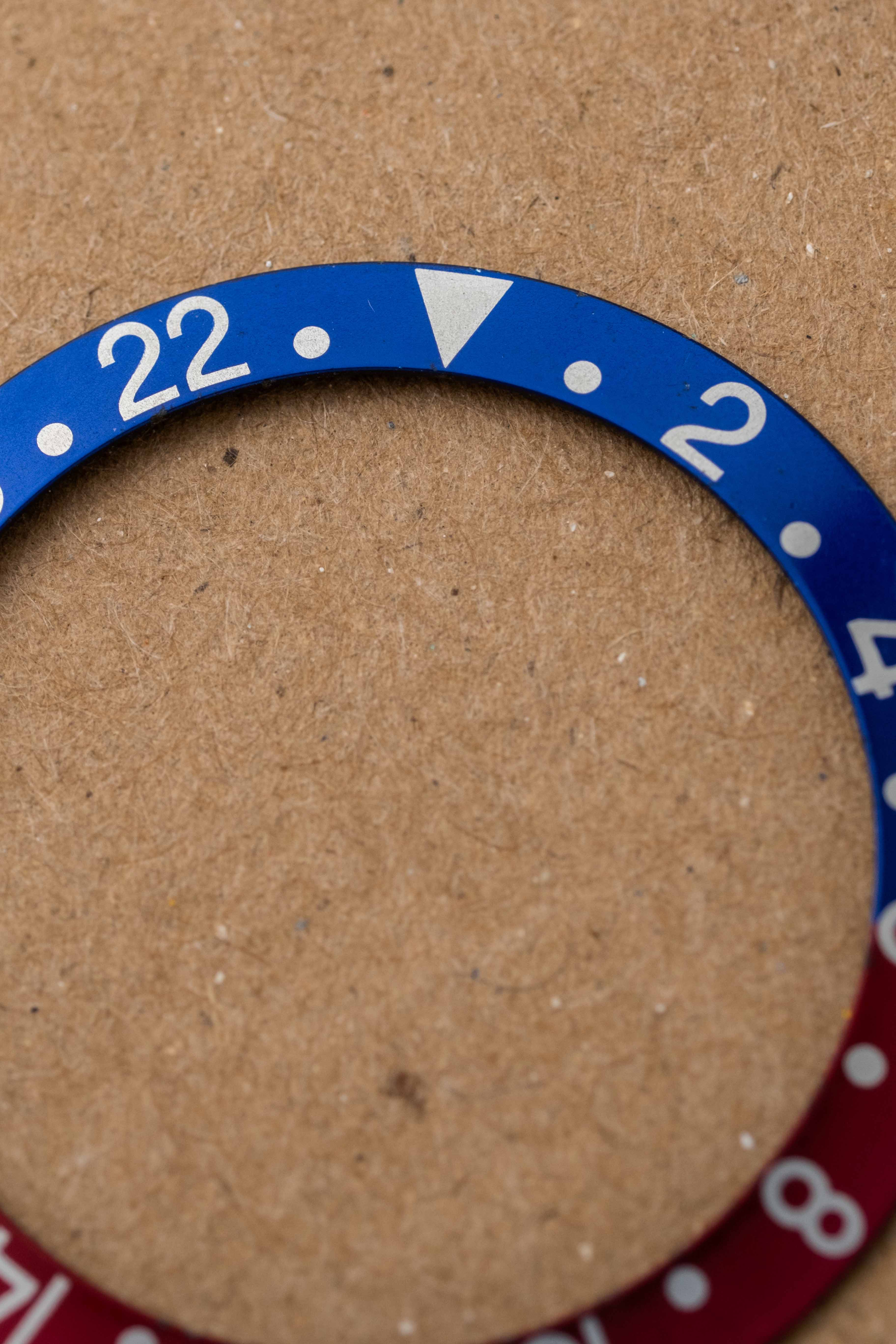 Rolex GMT-Master 'Pepsi' Bezel Insert Ref. 16710, 16700