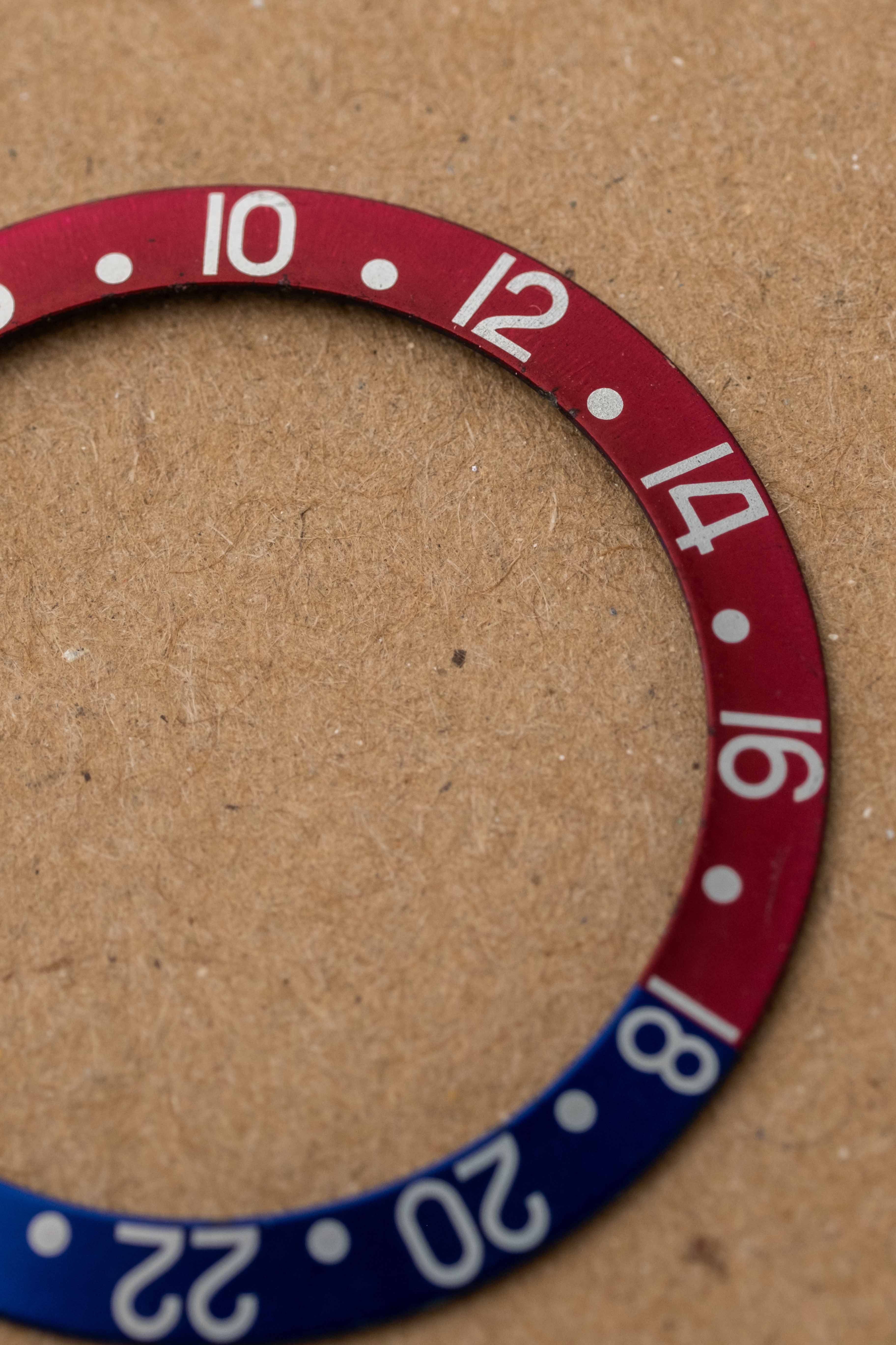 Rolex GMT-Master 'Pepsi' Bezel Insert Ref. 16710, 16700