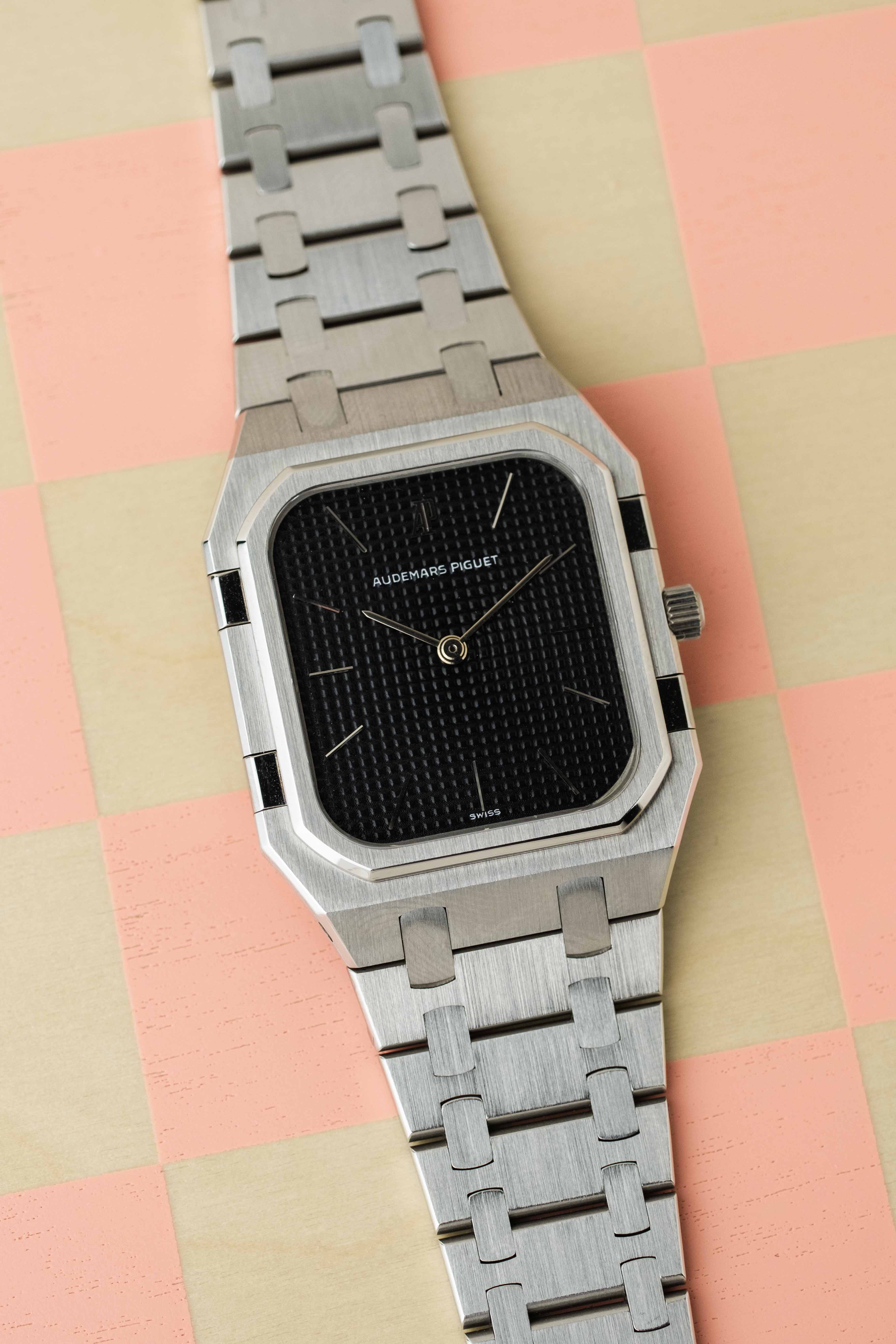Audemars Piguet Royal Oak Rectangular Ref. 6005ST 1970s