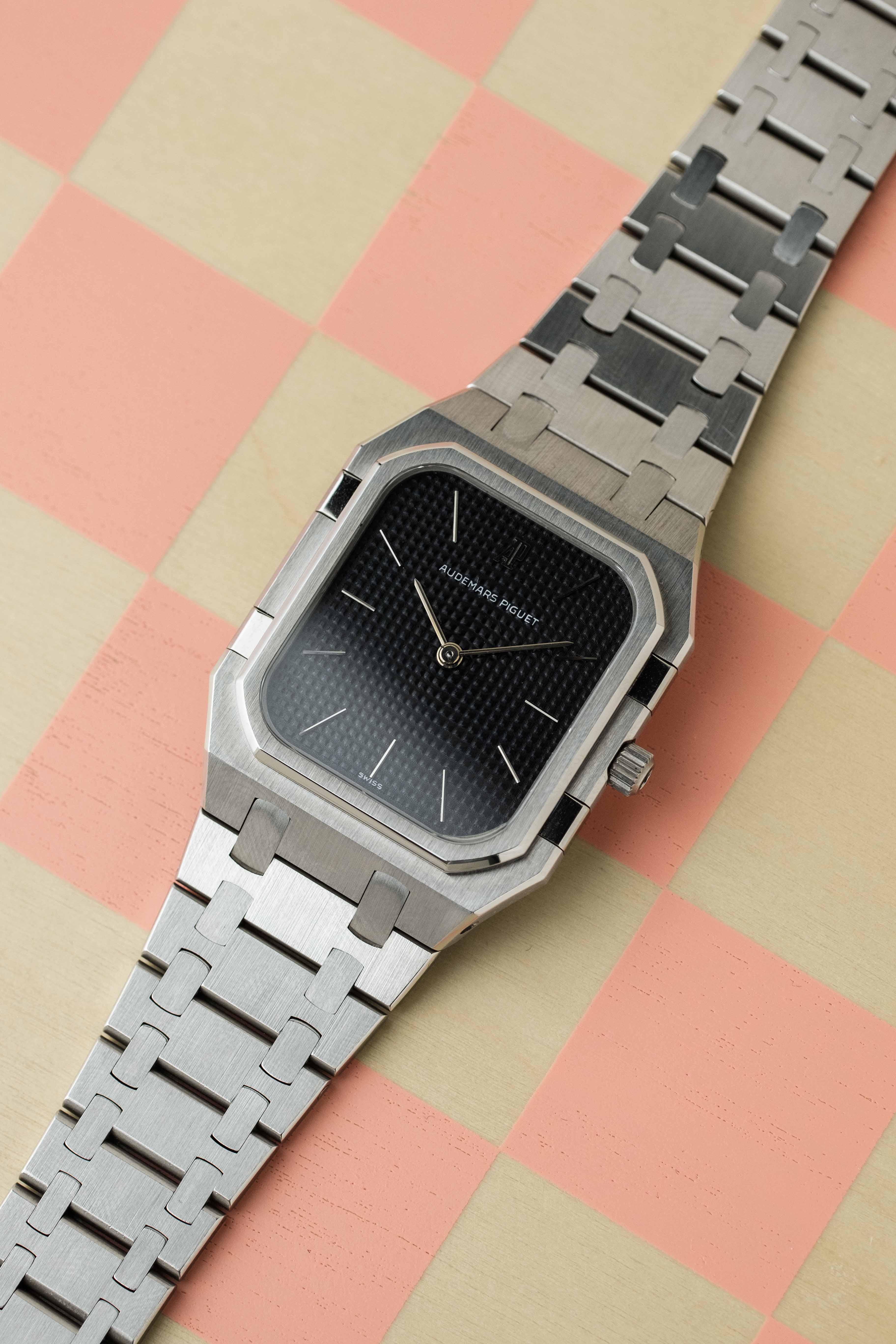 Audemars Piguet Royal Oak Rectangular Ref. 6005ST 1970s