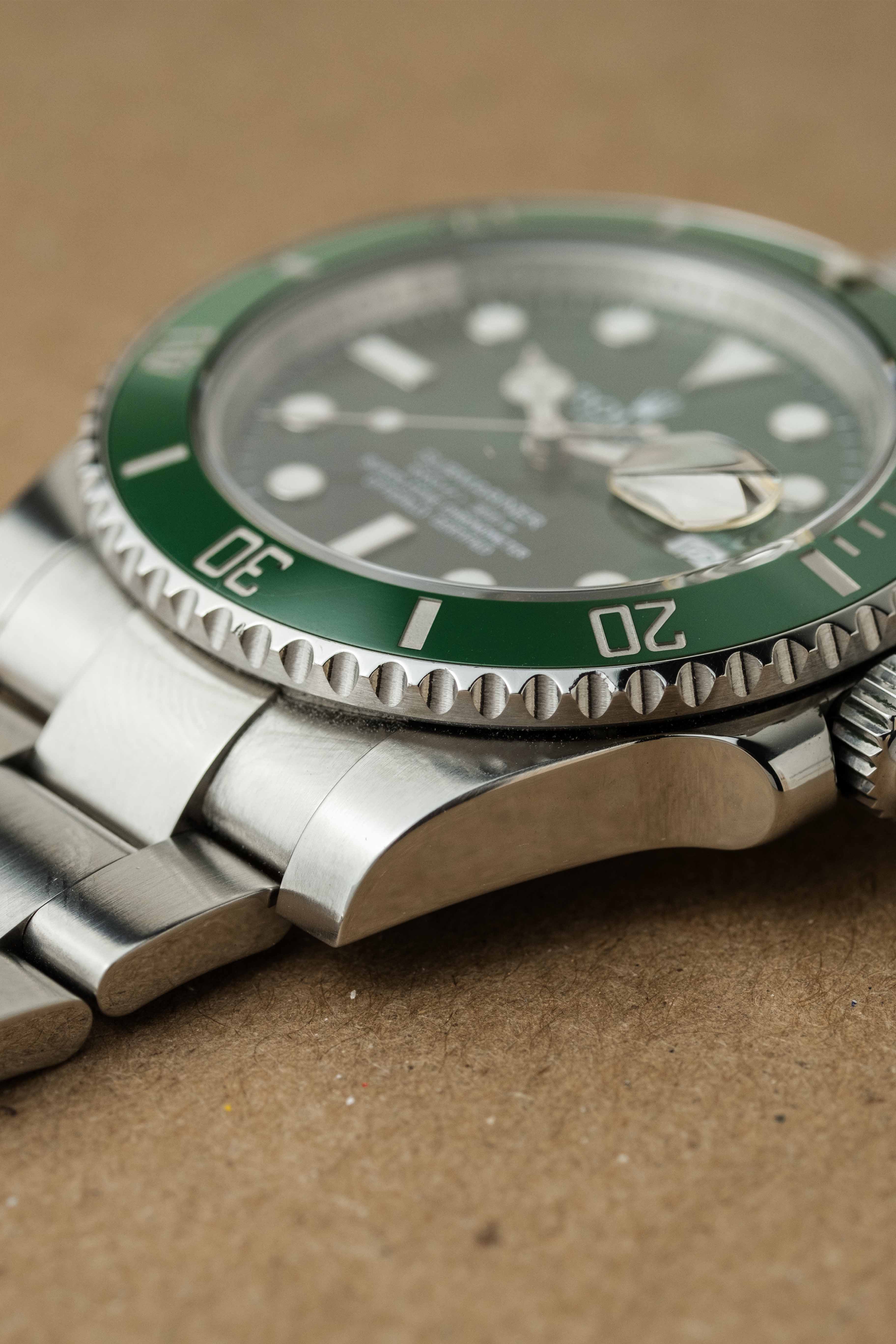 Rolex Submariner Date Ref. 116610LV 'Hulk' 2013 w/ Box & Papers