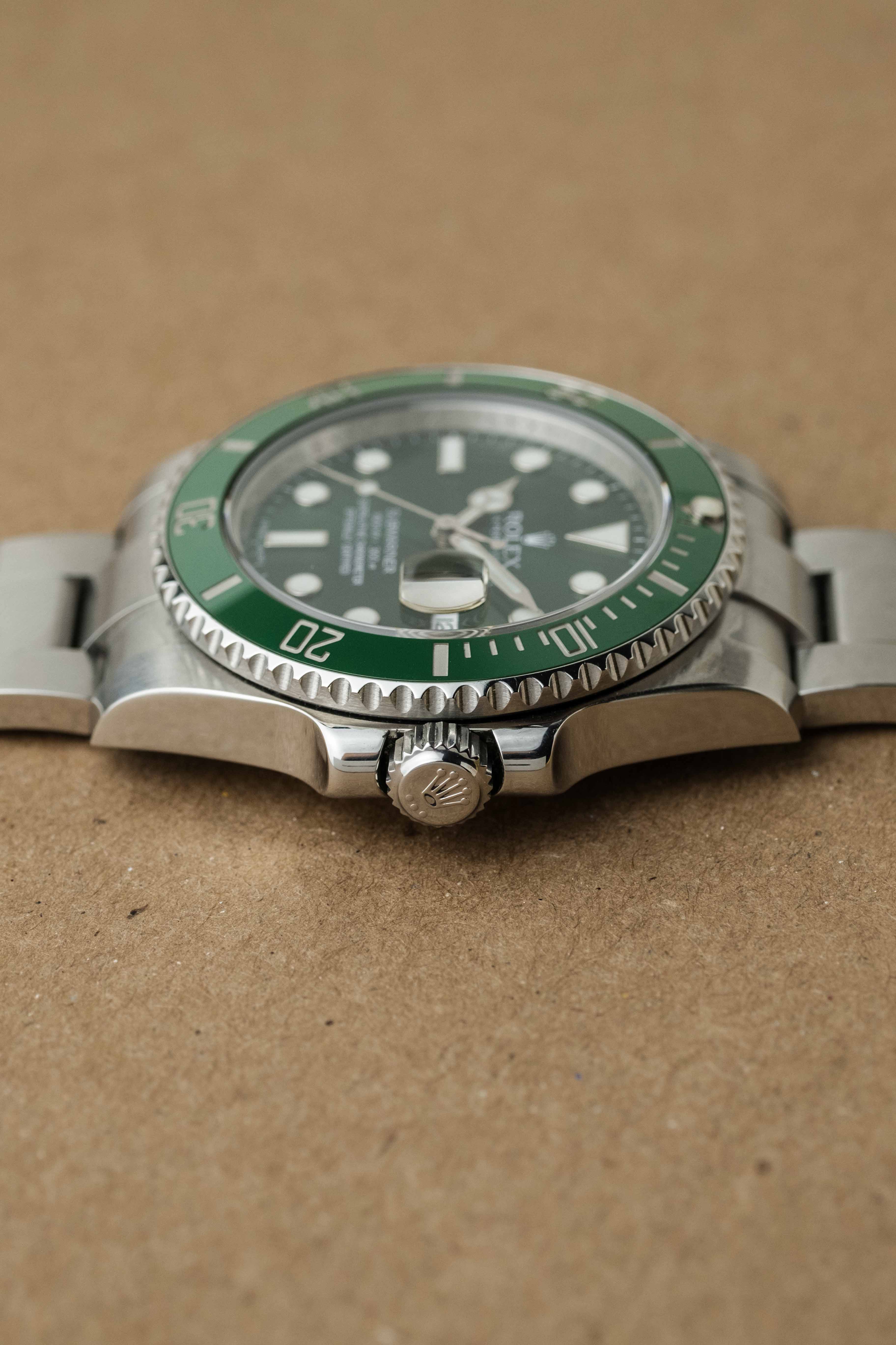 Rolex Submariner Date Ref. 116610LV 'Hulk' 2013 w/ Box & Papers
