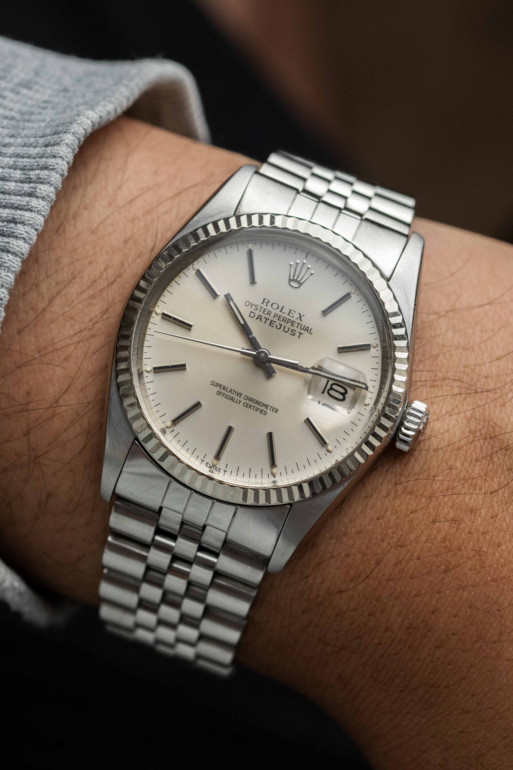 Rolex Datejust Ref. 16014 'Silver' Dial 1980 | Vintage & Pre-Owned