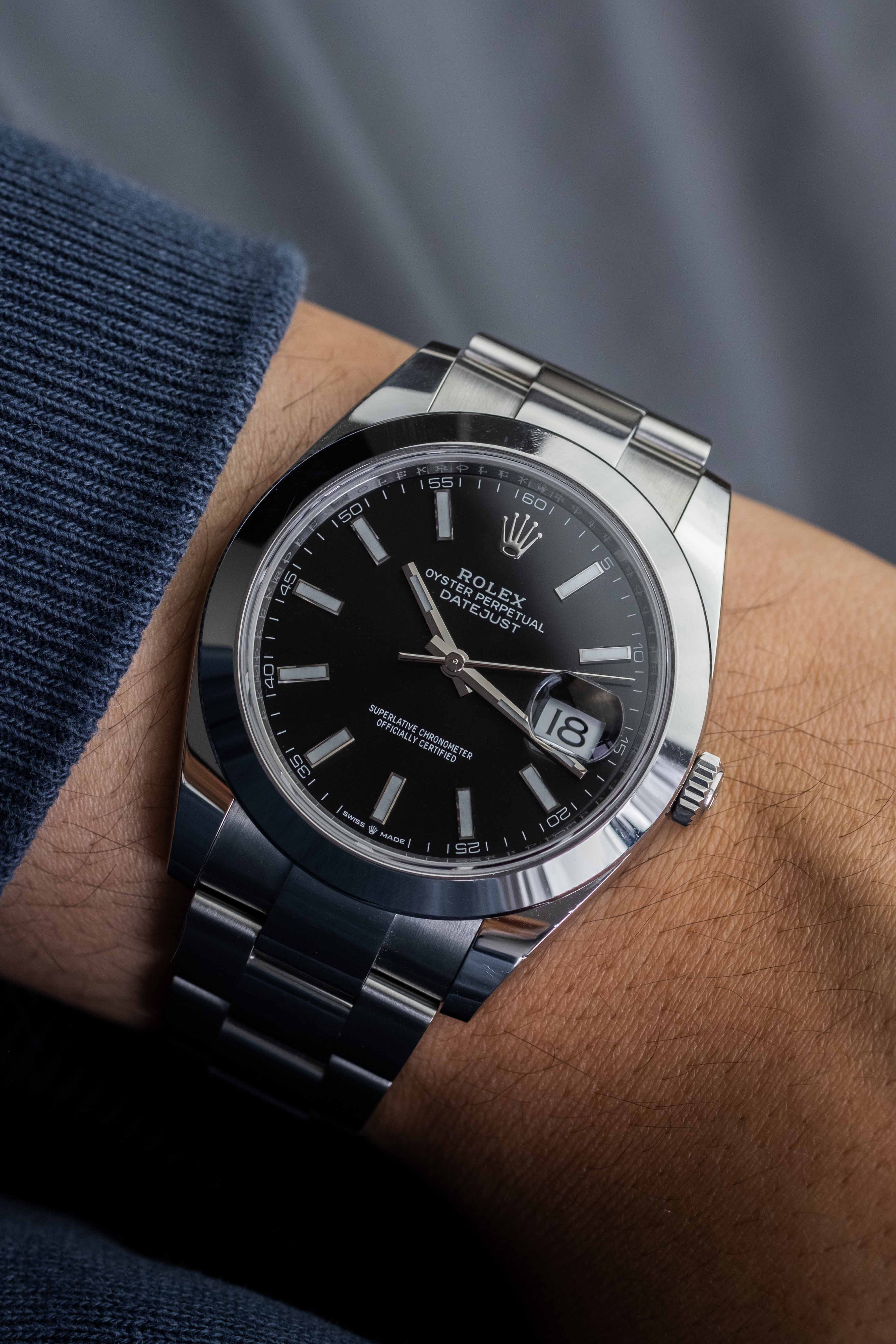 Rolex Datejust 41 Ref. 126300 'Black' Dial 2022 w/ Box & Papers