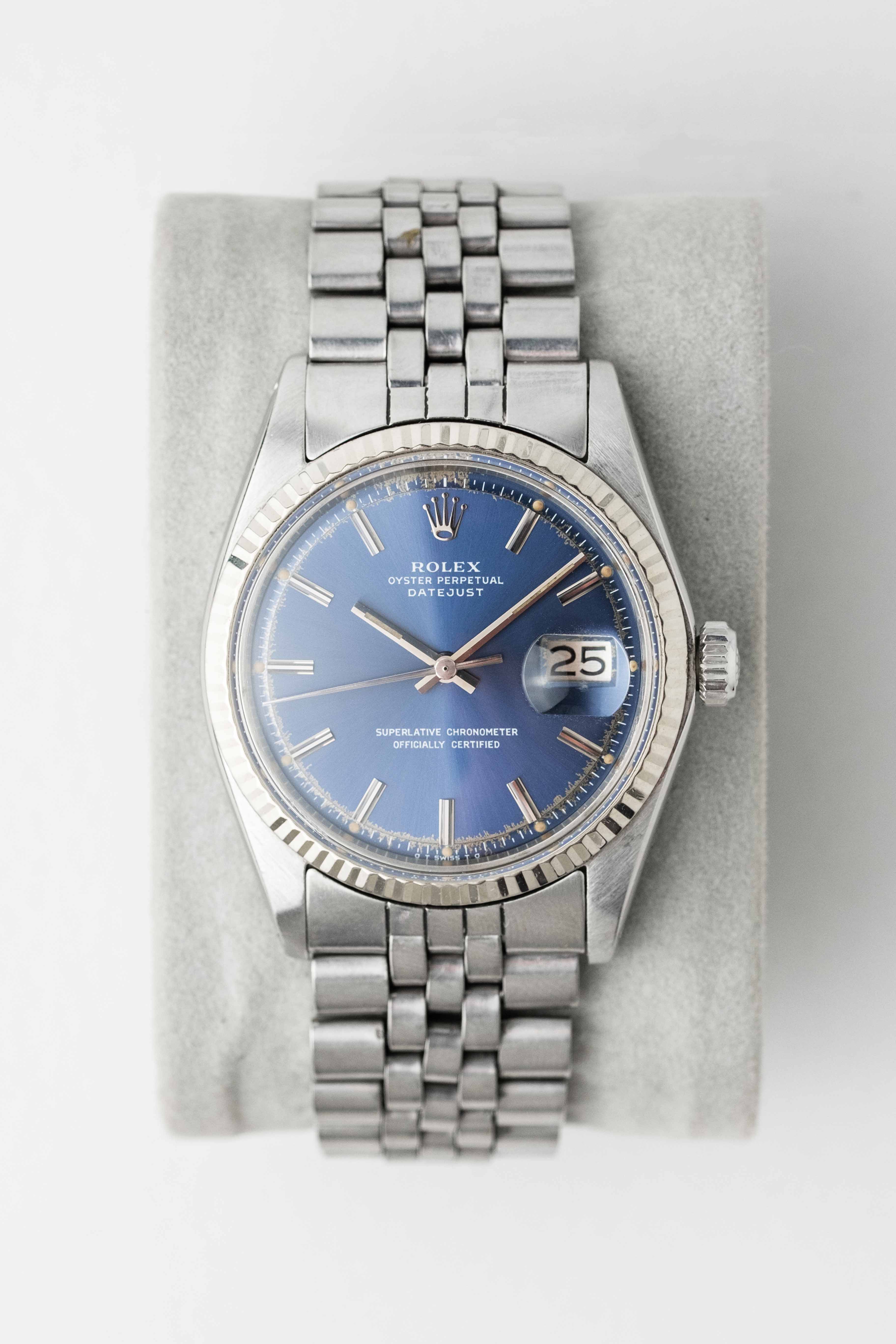 Rolex Datejust Ref. 1601 ‘Sigma Blue’ Dial 1970