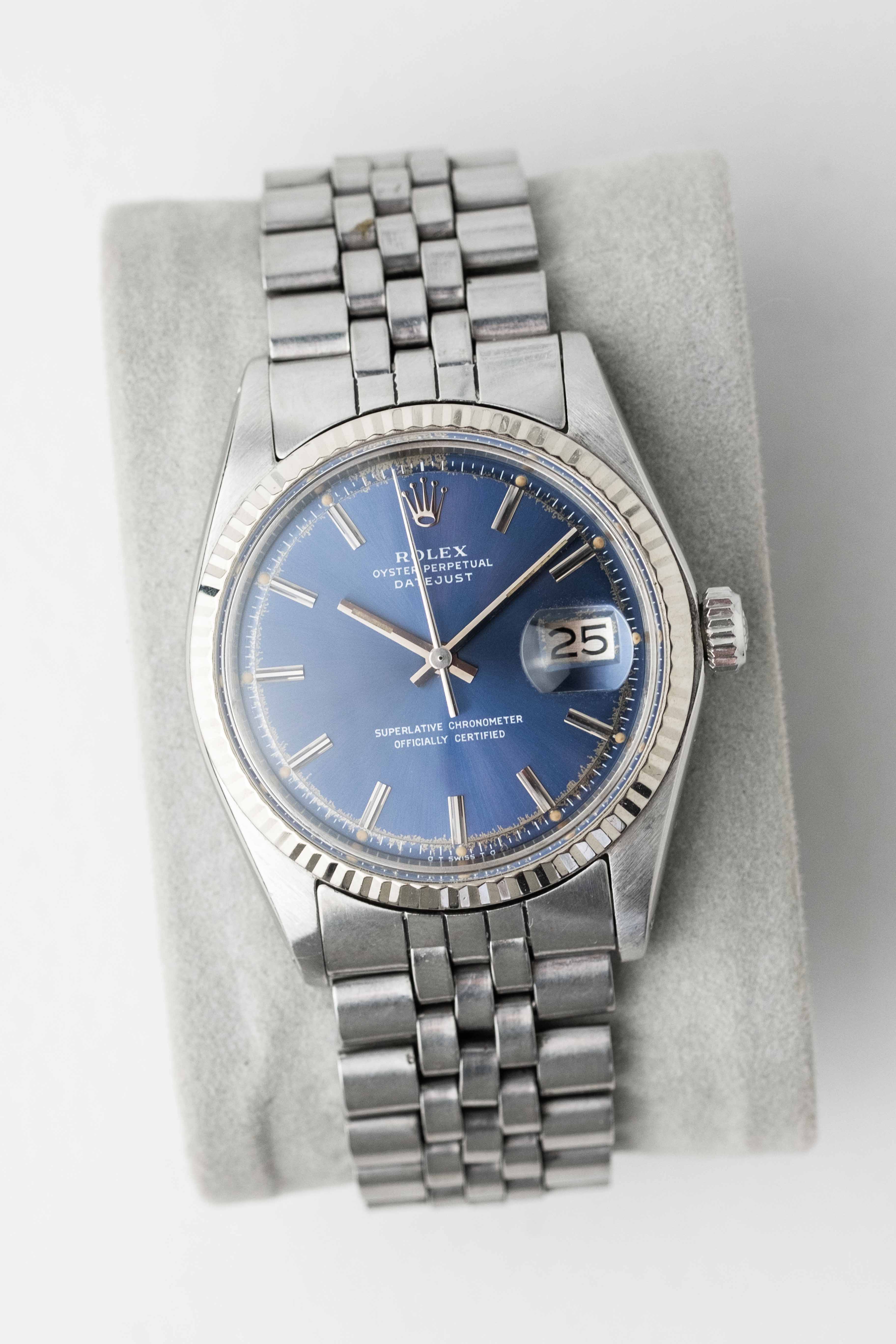 Rolex Datejust Ref. 1601 ‘Sigma Blue’ Dial 1970