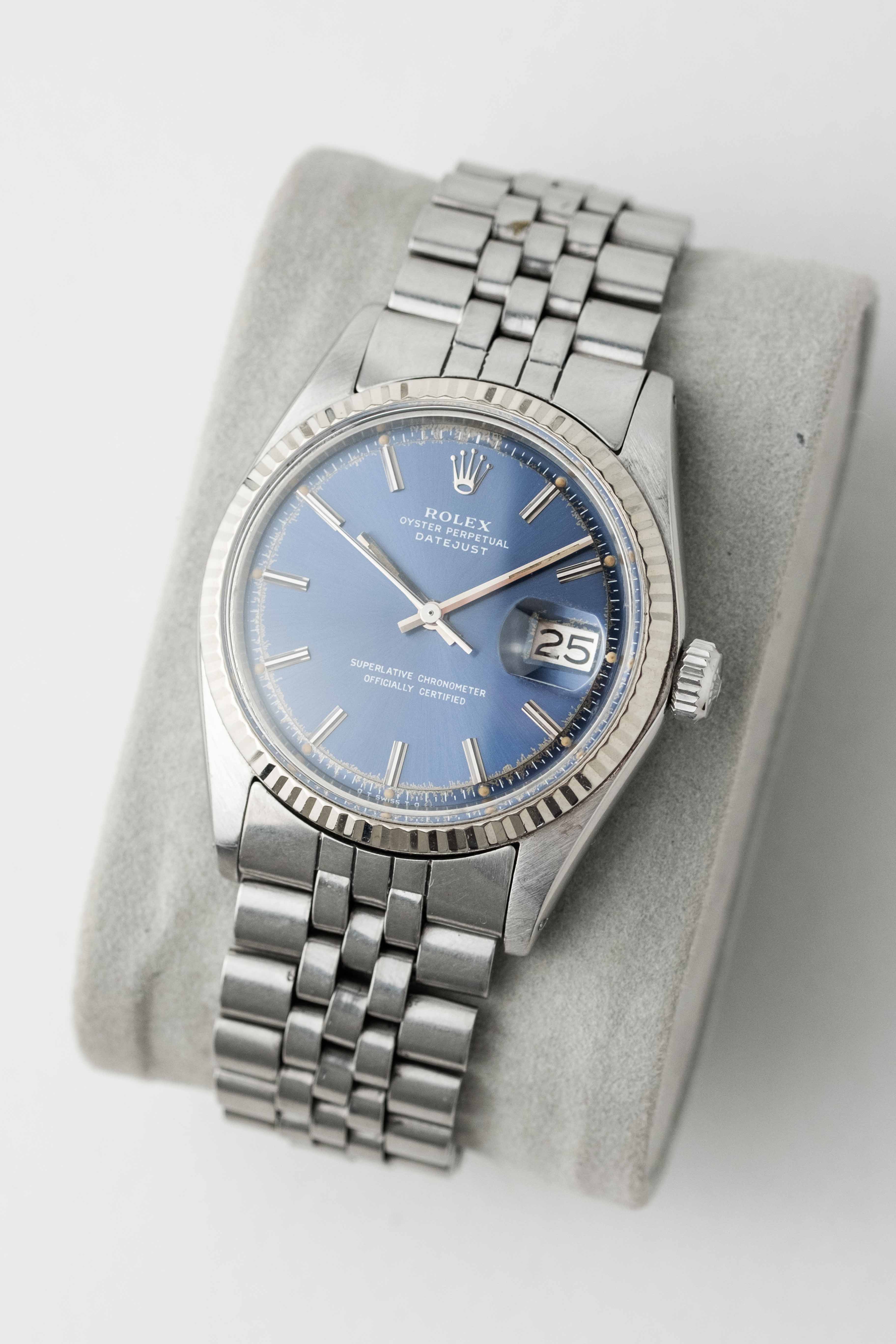 Rolex Datejust Ref. 1601 ‘Sigma Blue’ Dial 1970