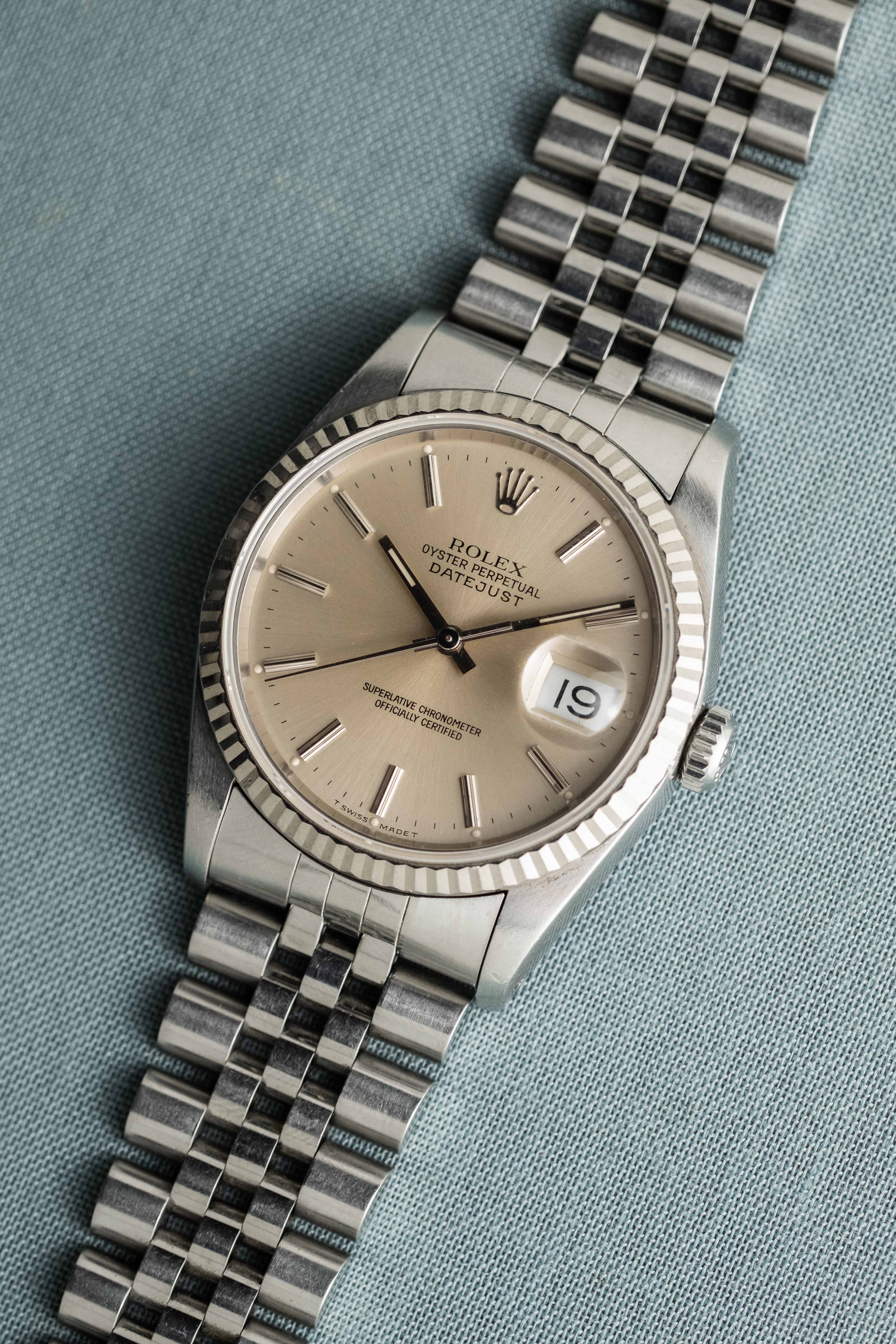 Rolex Datejust Ref. 16234 'Champagne Stick' Dial 1991