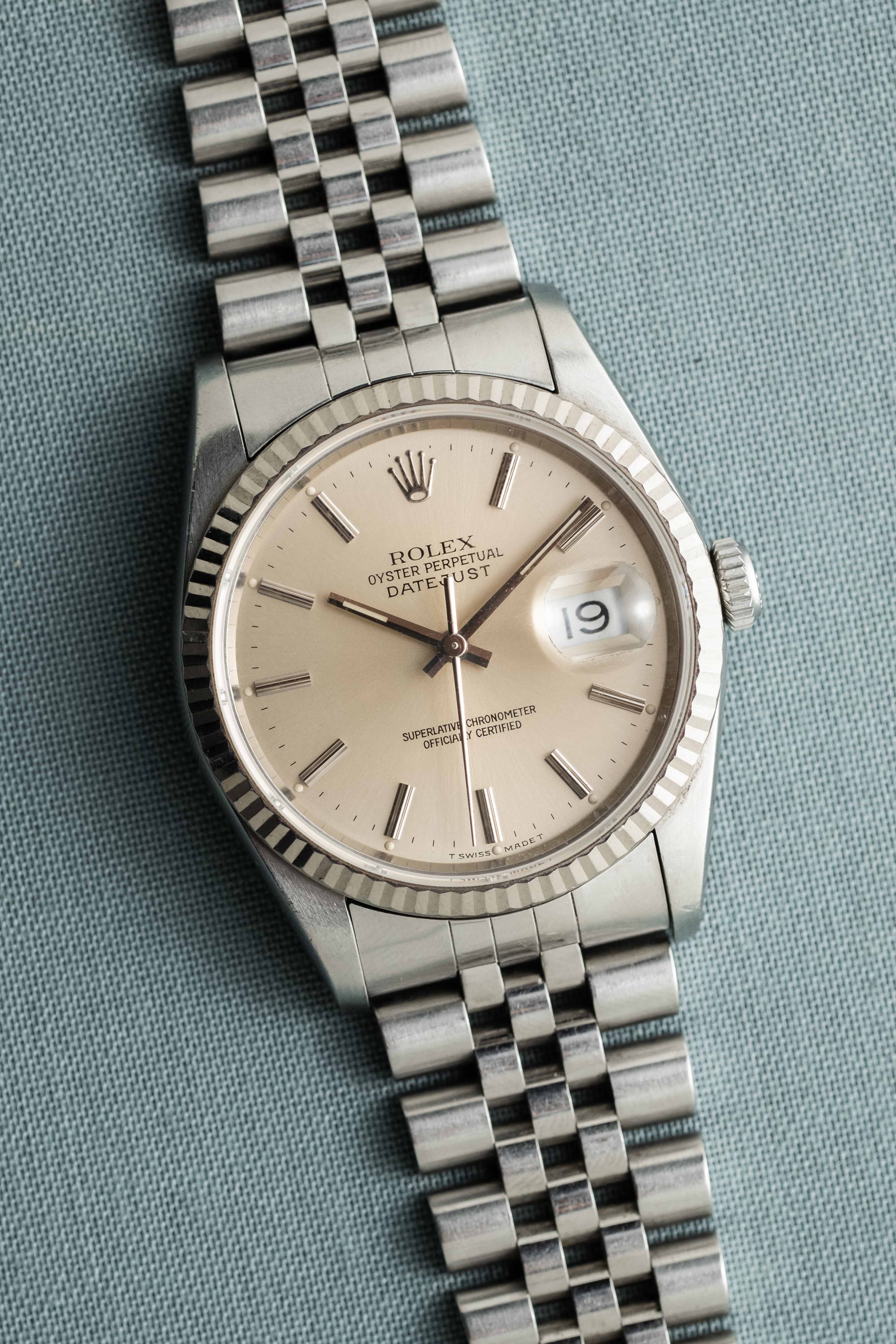 Rolex Datejust Ref. 16234 'Champagne Stick' Dial 1991