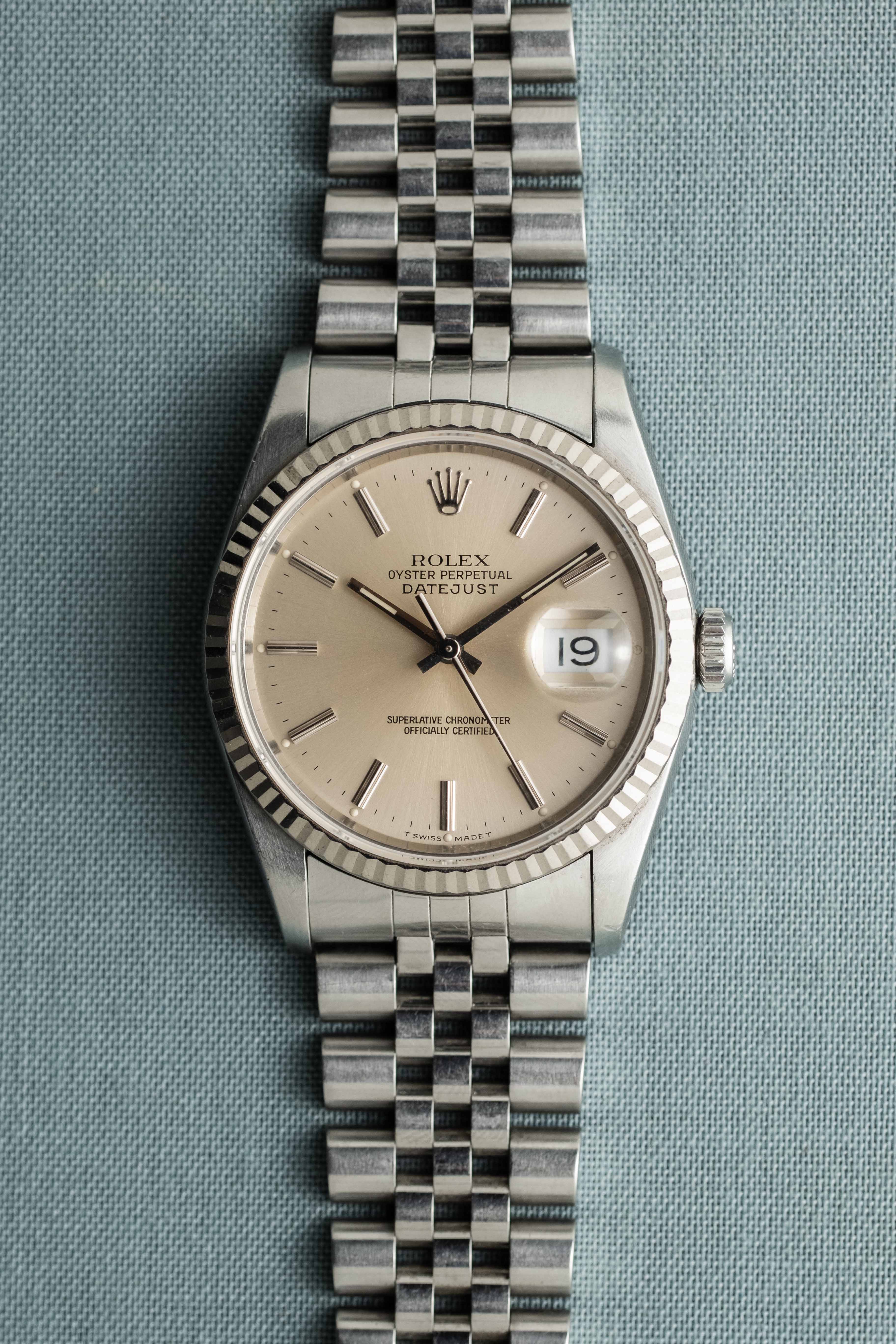 Rolex Datejust Ref. 16234 'Champagne Stick' Dial 1991