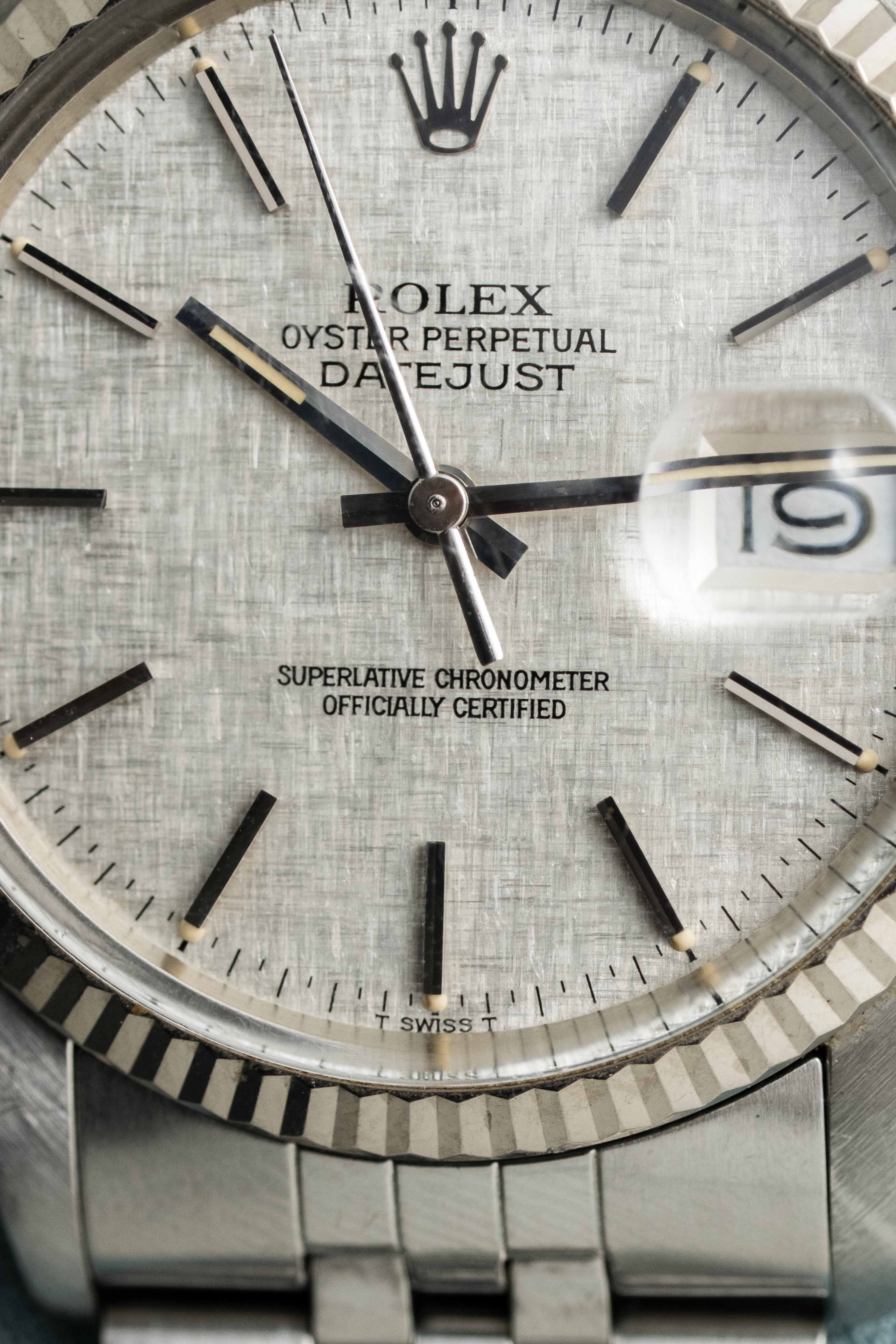 Rolex Datejust Ref. 16014 'Linen' Dial 1985