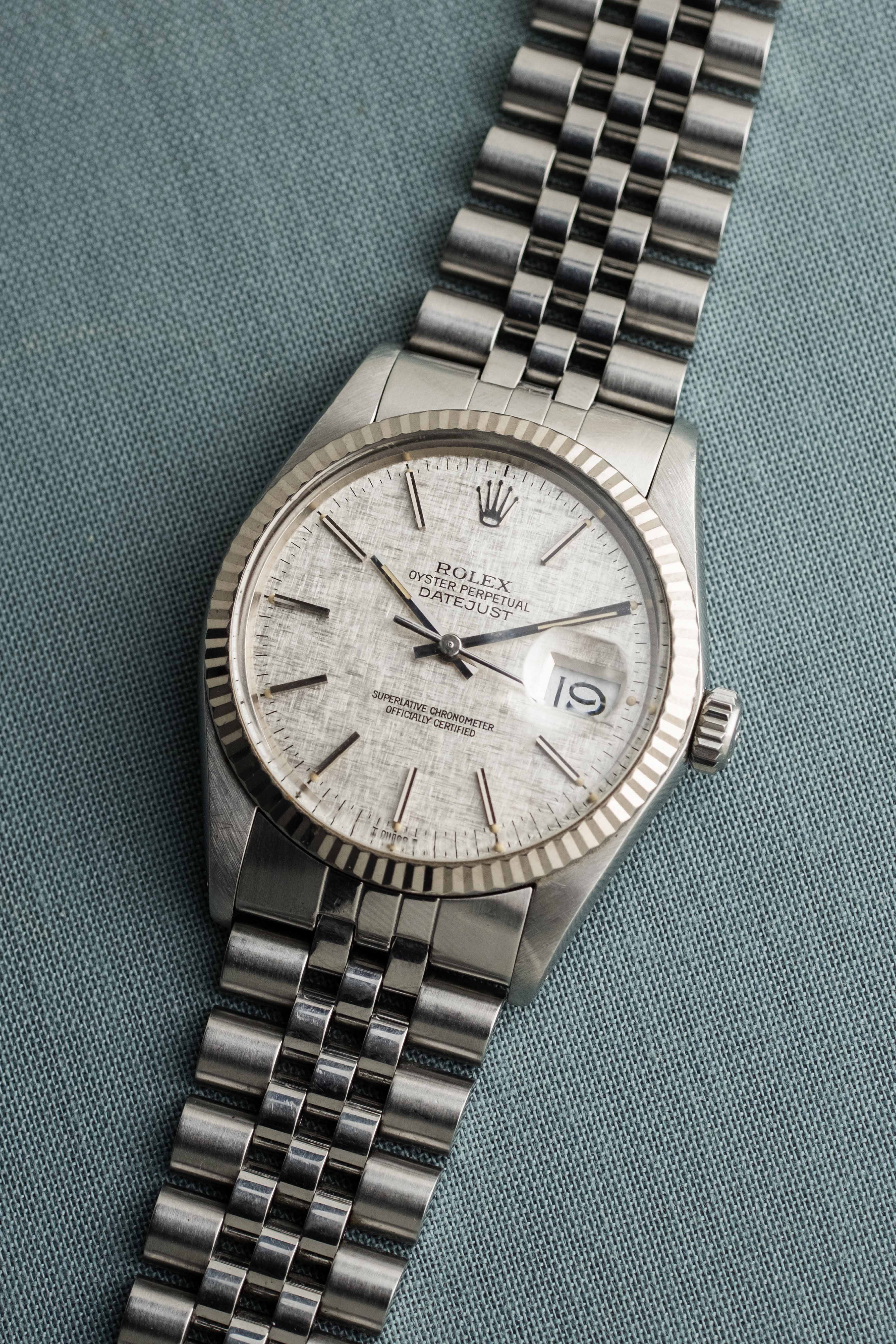 Rolex Datejust Ref. 16014 'Linen' Dial 1985
