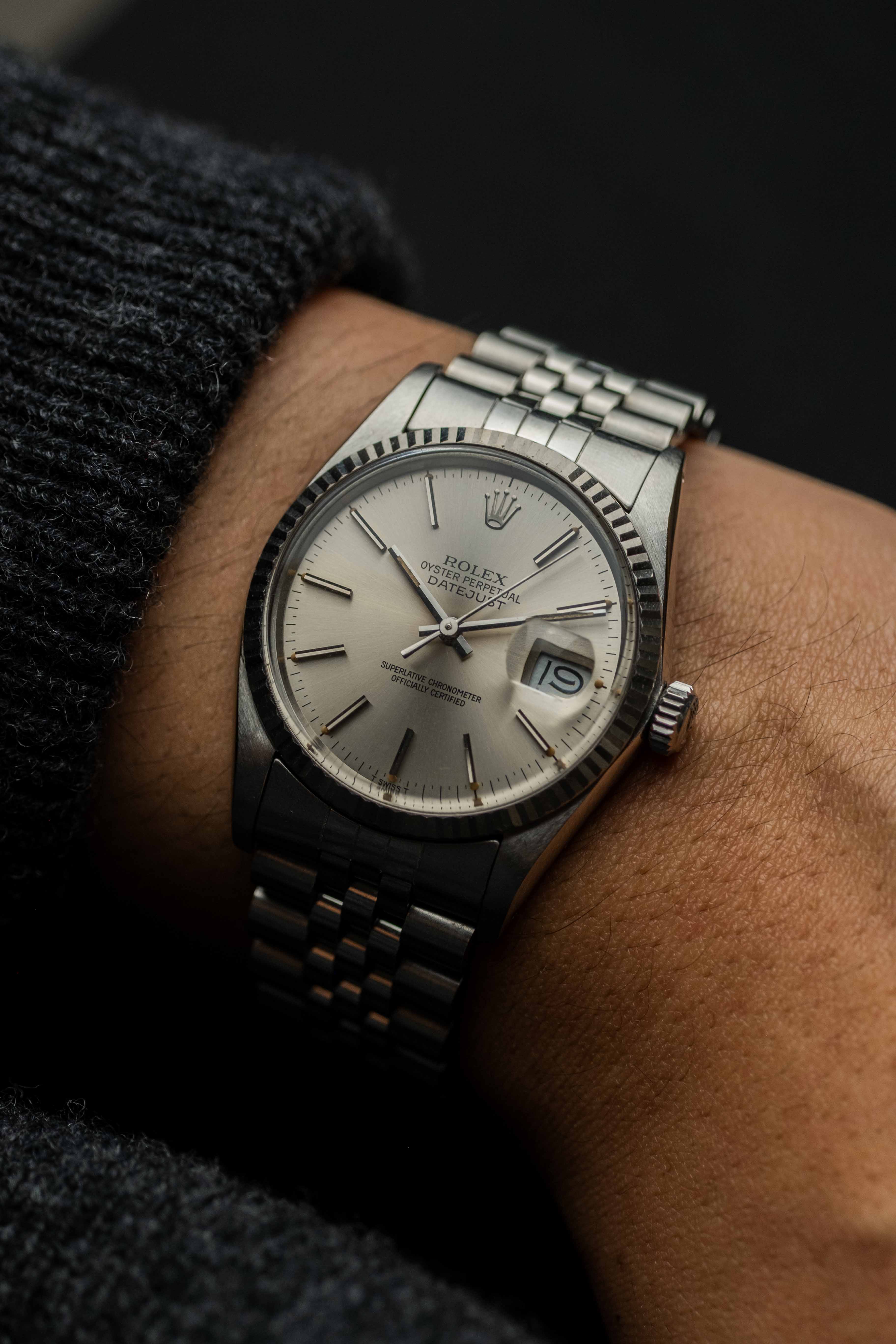 Rolex Datejust Ref. 16014 'Silver' Dial 1984