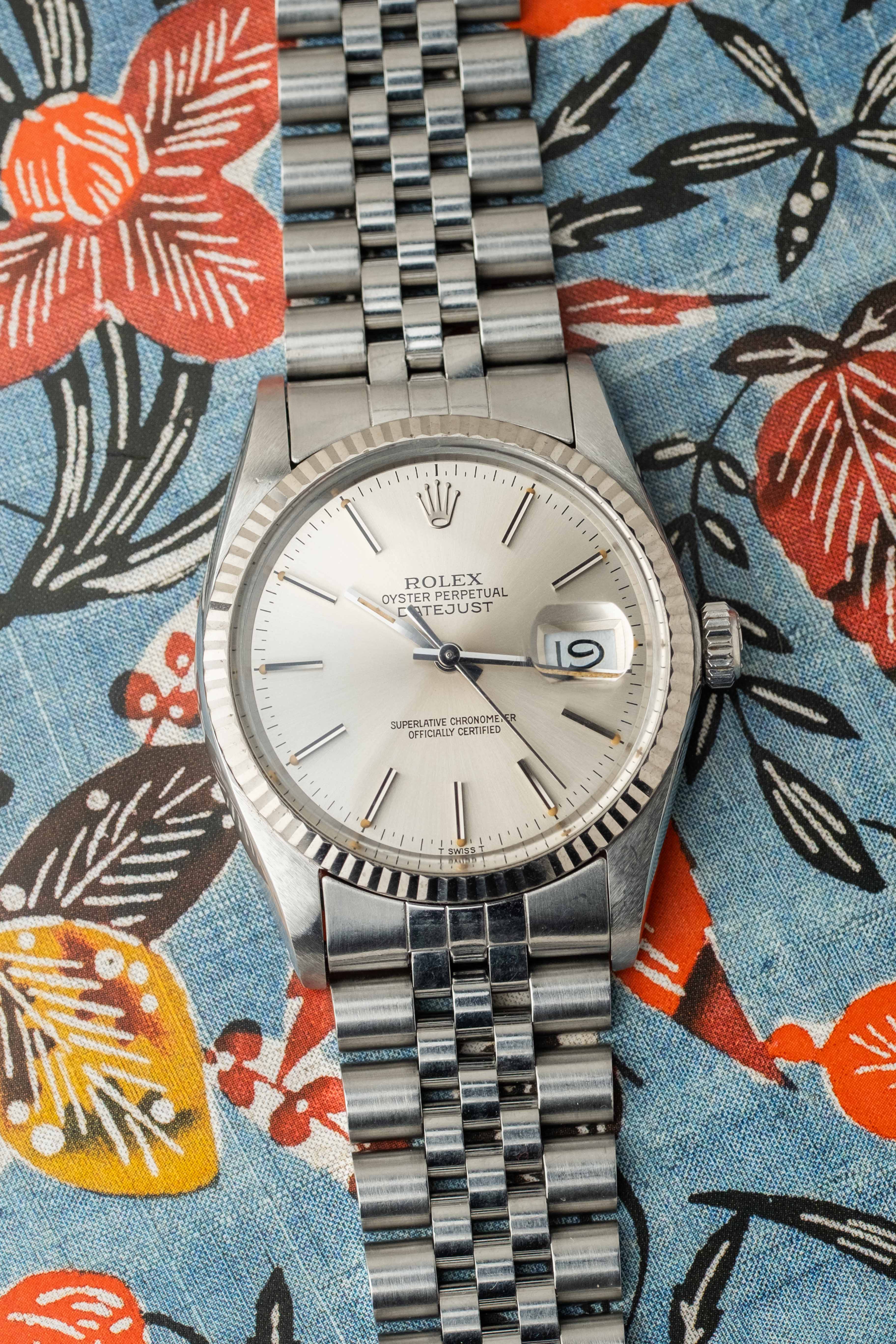 Rolex Datejust Ref. 16014 'Silver' Dial 1984