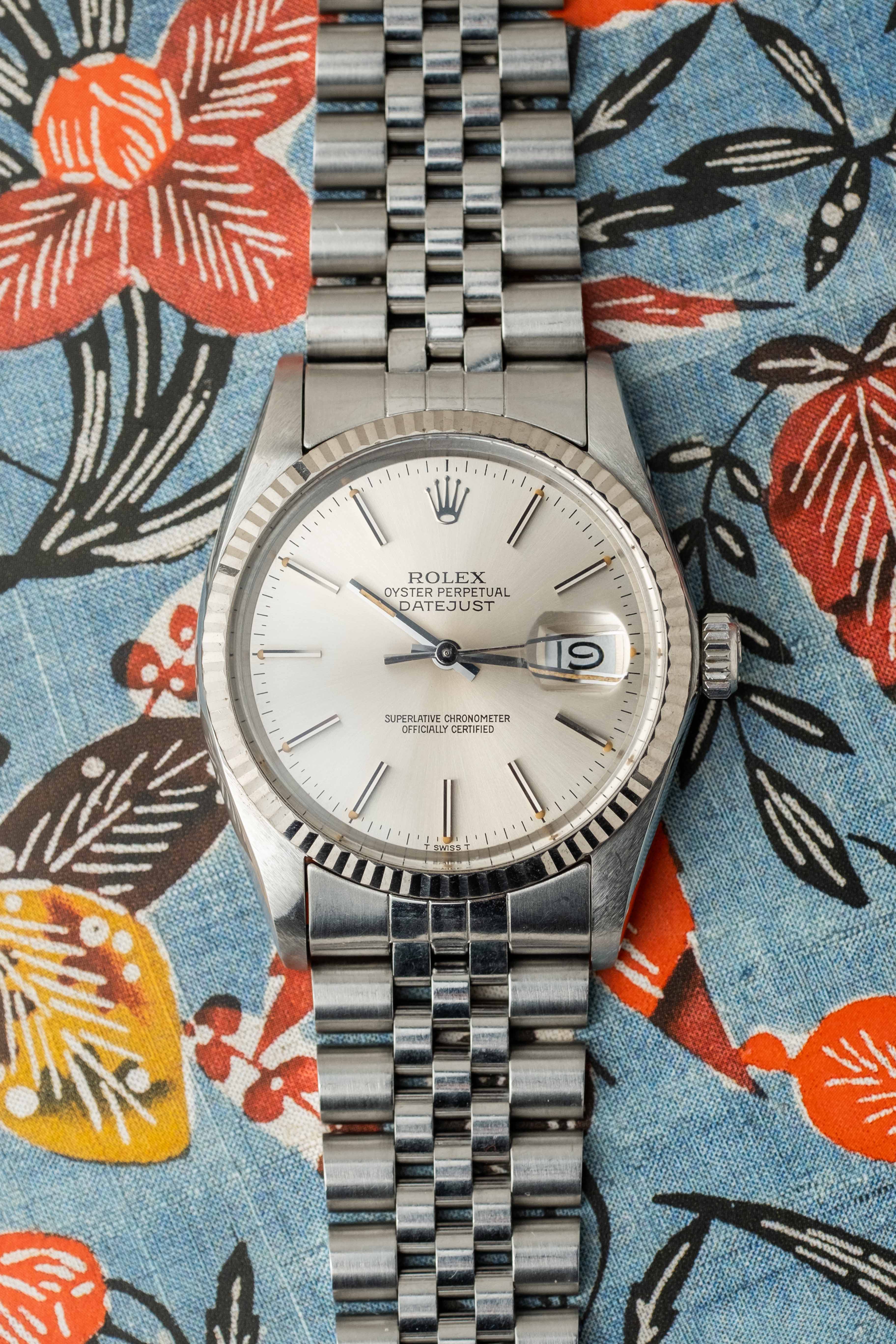 Rolex Datejust Ref. 16014 'Silver' Dial 1984