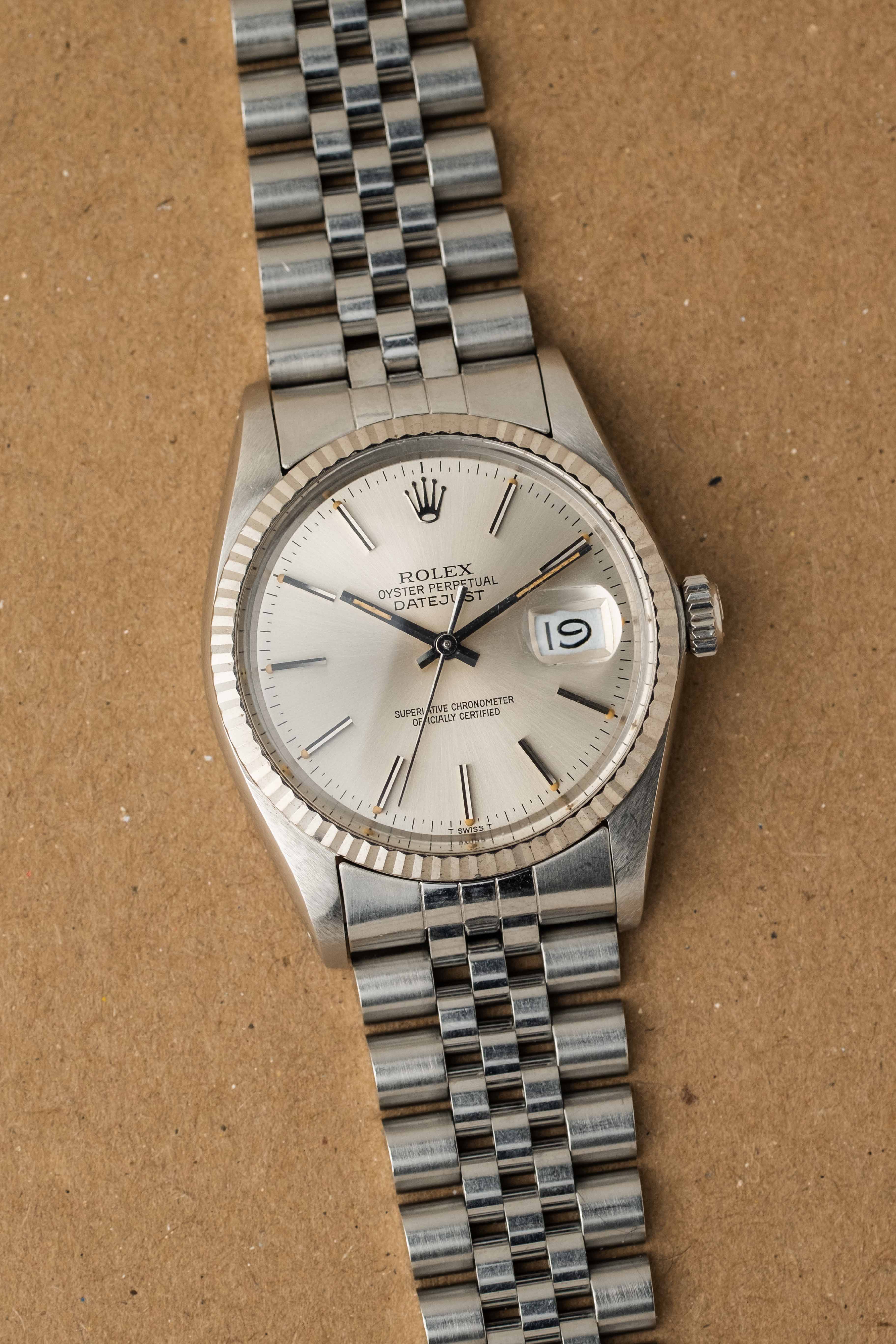 Rolex Datejust Ref. 16014 'Silver' Dial 1984