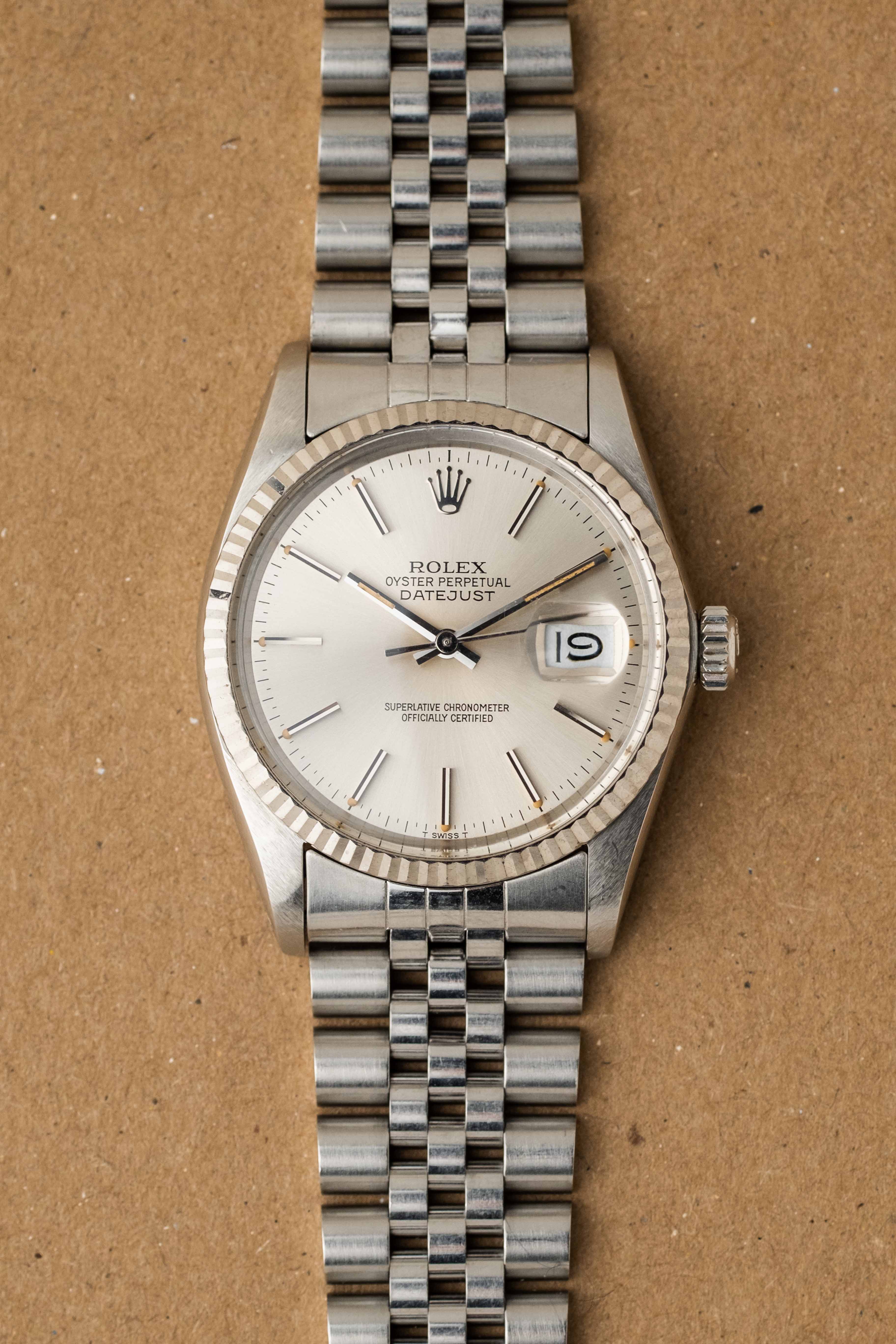 Rolex Datejust Ref. 16014 'Silver' Dial 1984