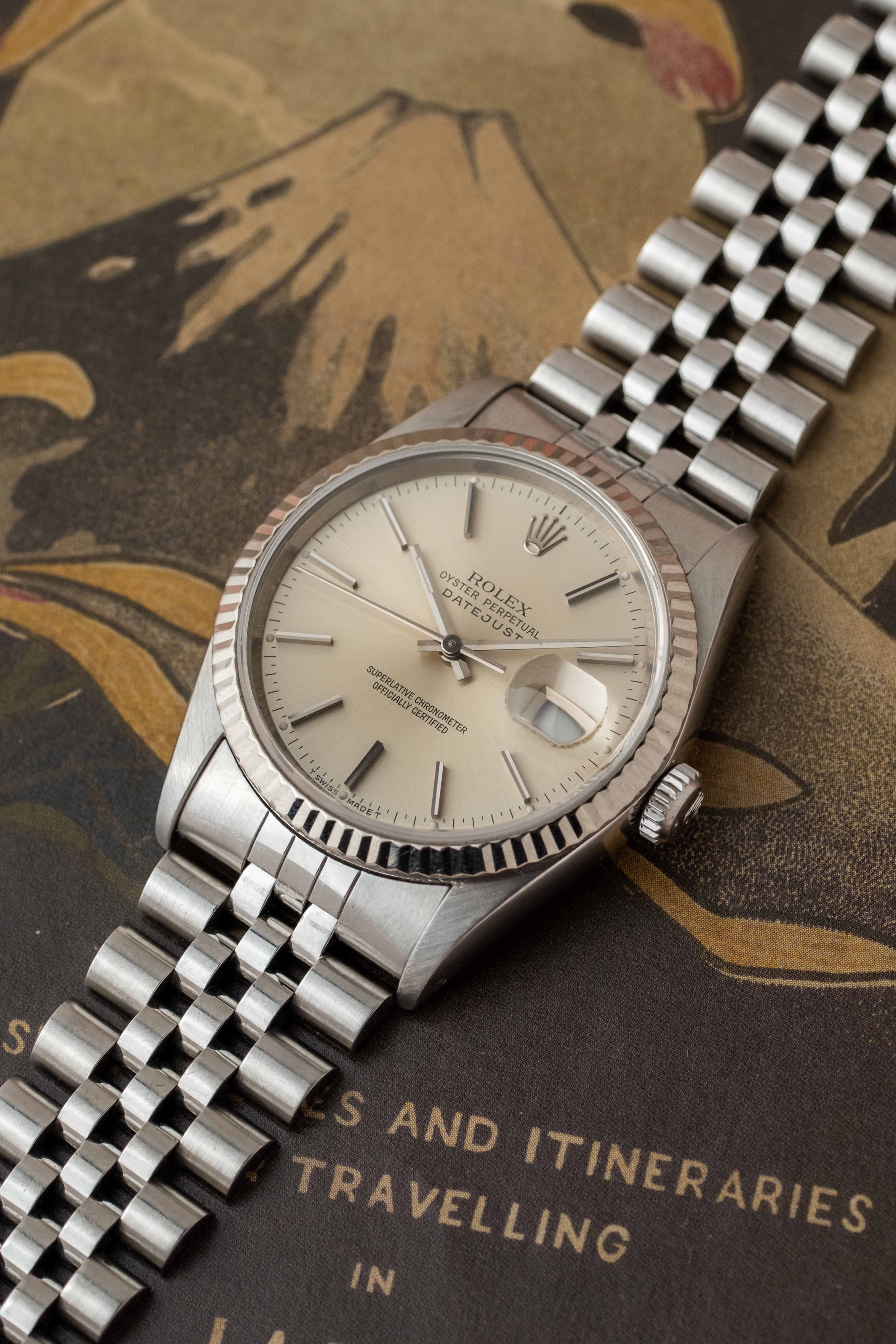 Rolex Datejust Ref. 16234 'Silver Stick' Dial 1991