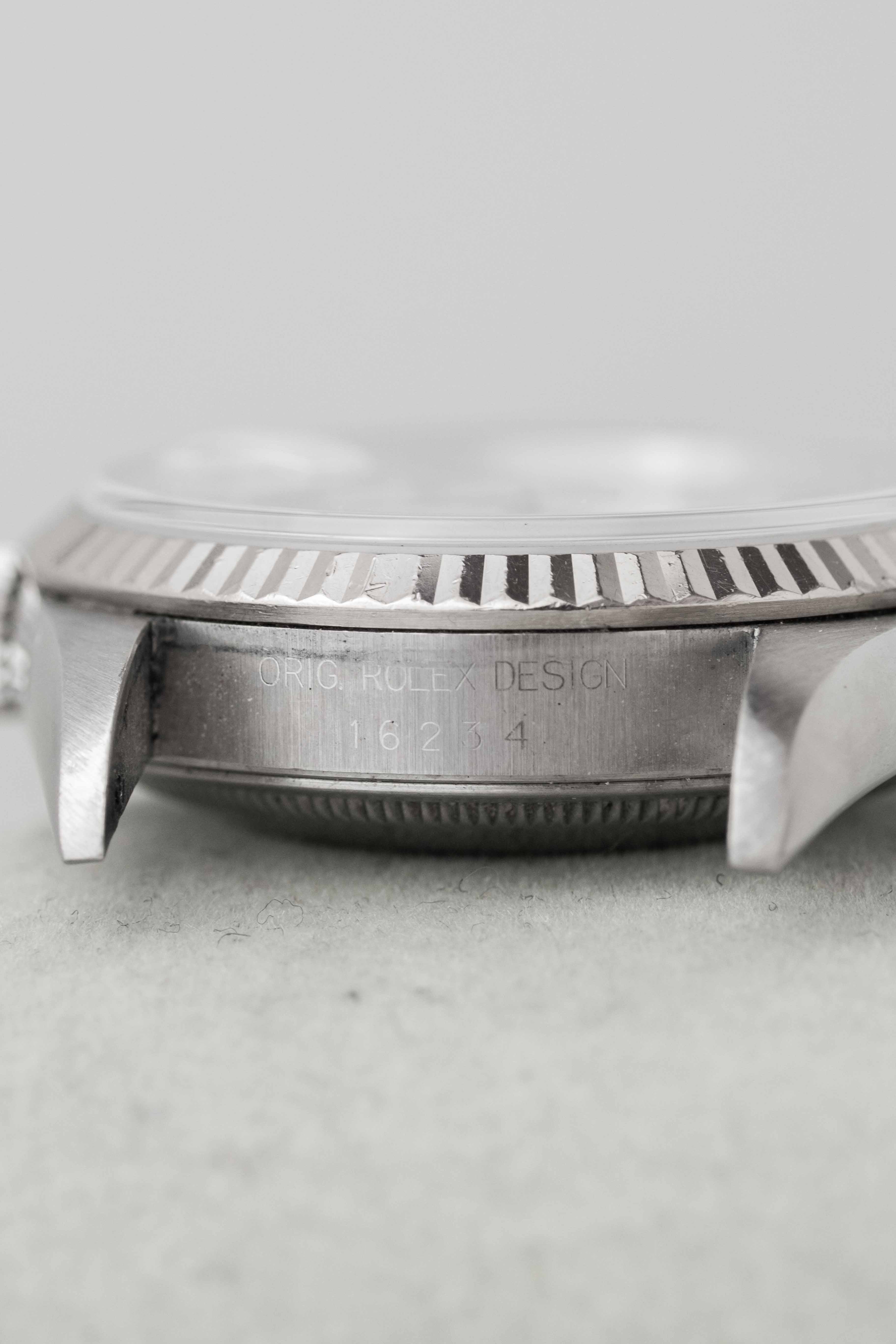 Rolex Datejust Ref. 16234 'White Roman' Dial 1994 w/ Box & Papers