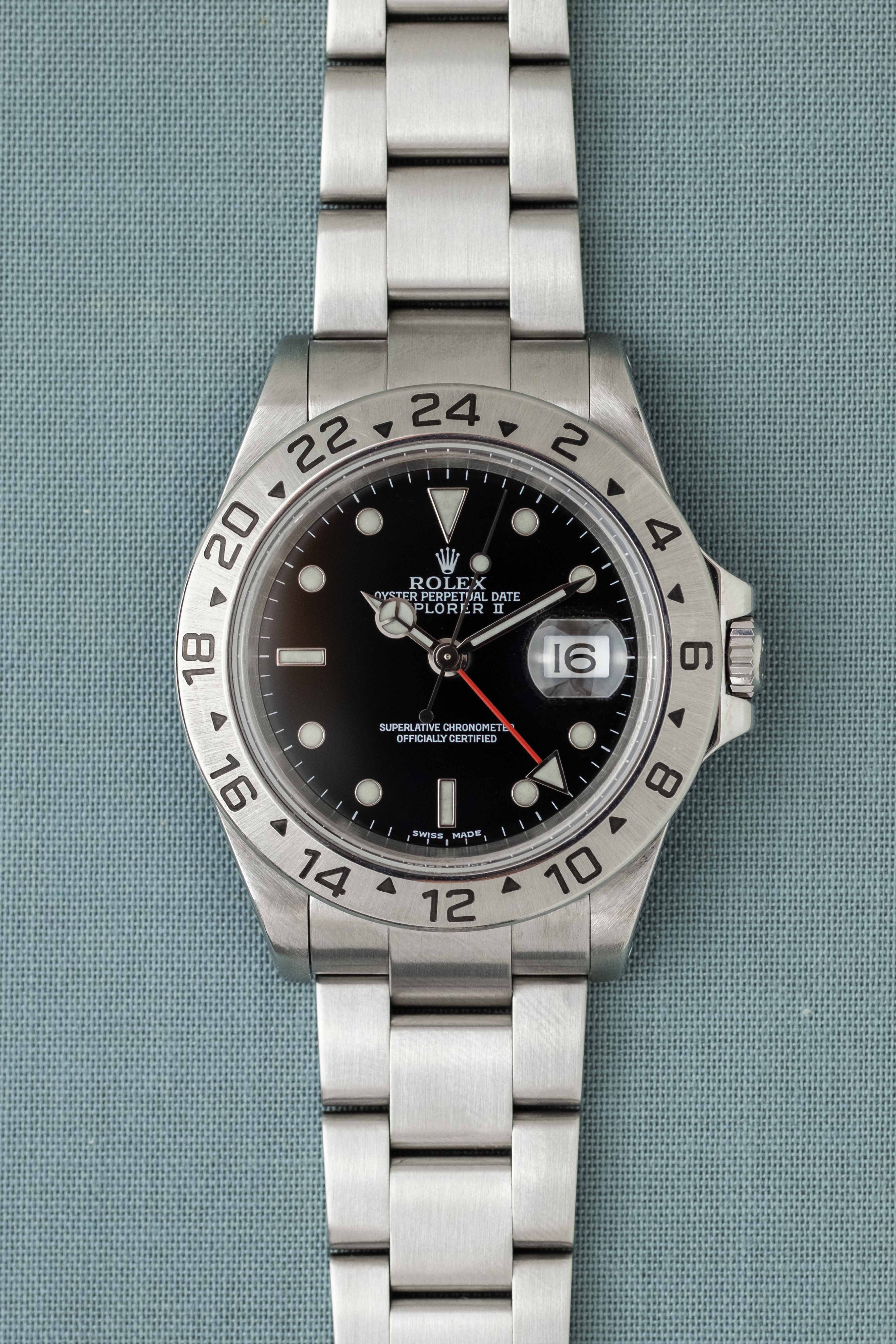 Rolex Explorer II Ref. 16570 'Black' Dial 2001