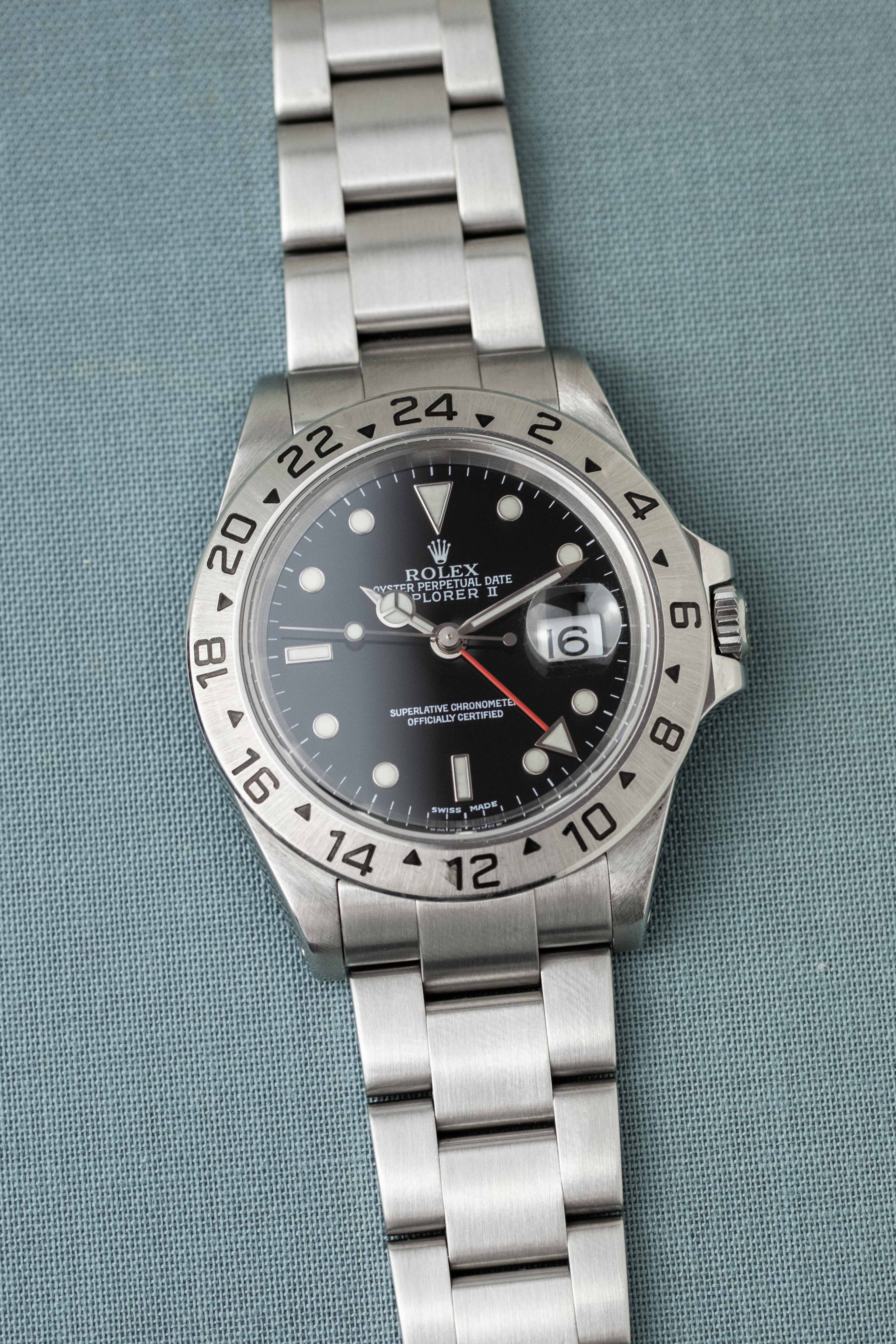 Rolex Explorer II Ref. 16570 'Black' Dial 2001