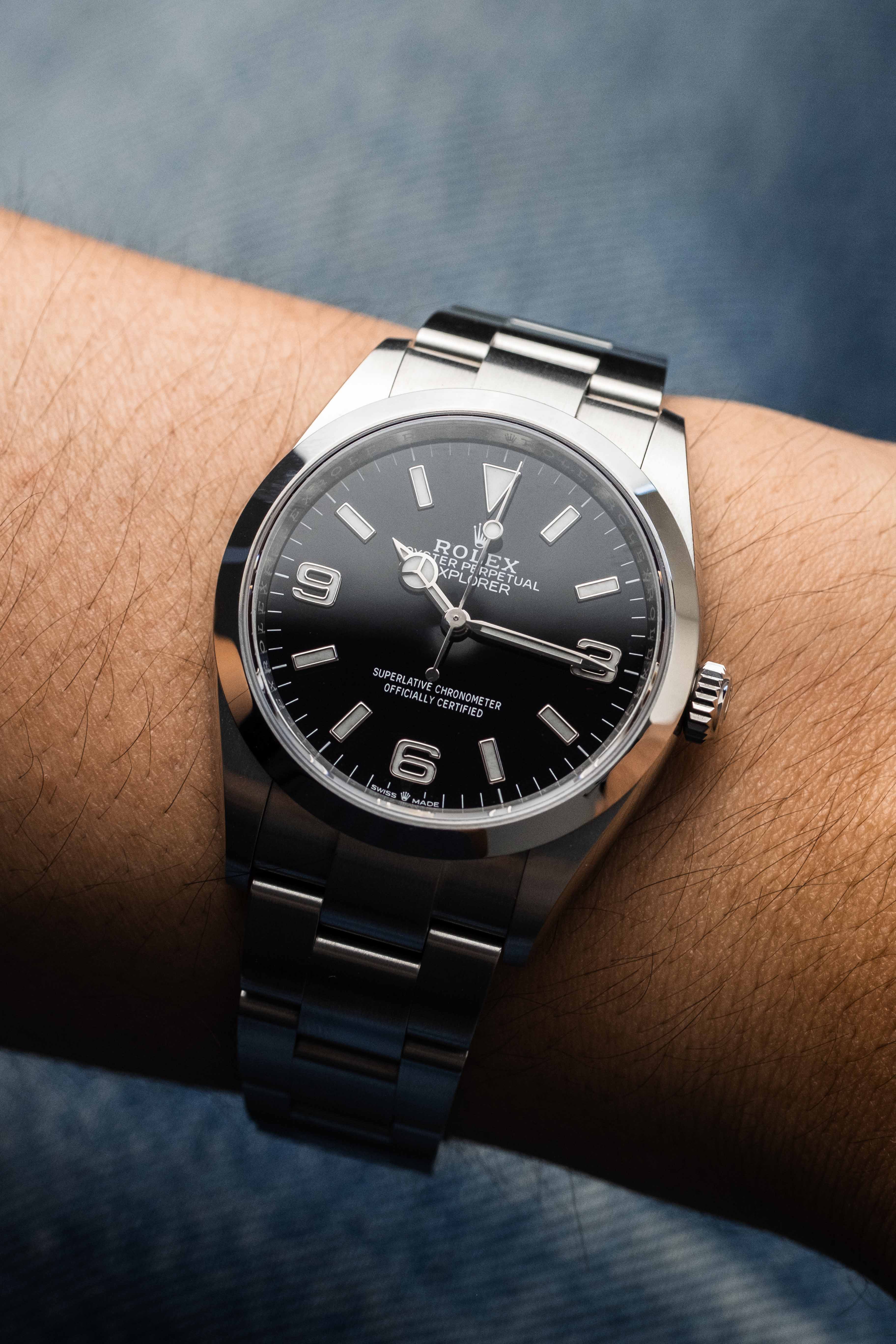 Rolex Explorer I Ref. 124270 2022 w/ Box & Papers