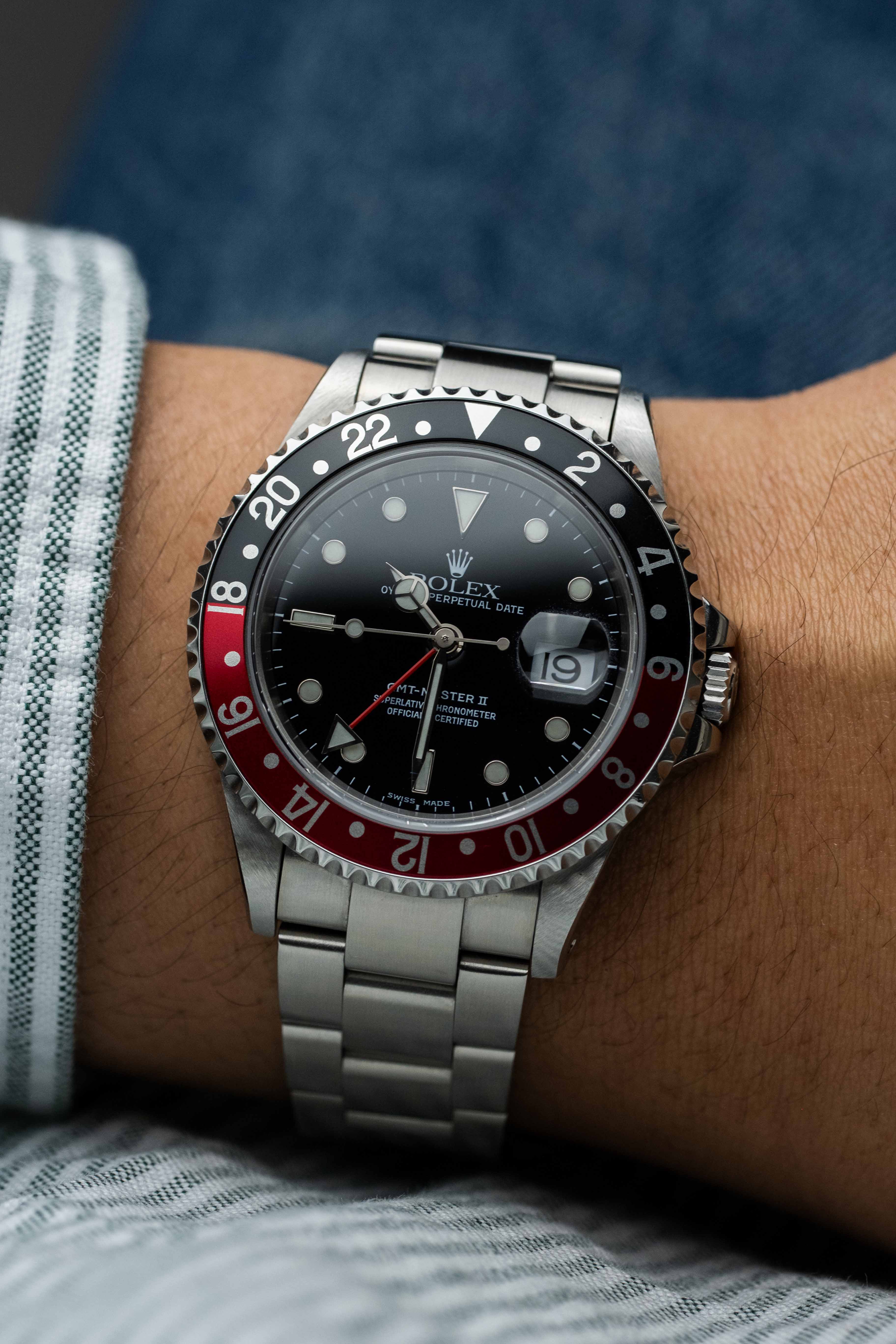 Rolex GMT-Master II 'Coke' Ref. 16710 2000 w/ Box & Papers