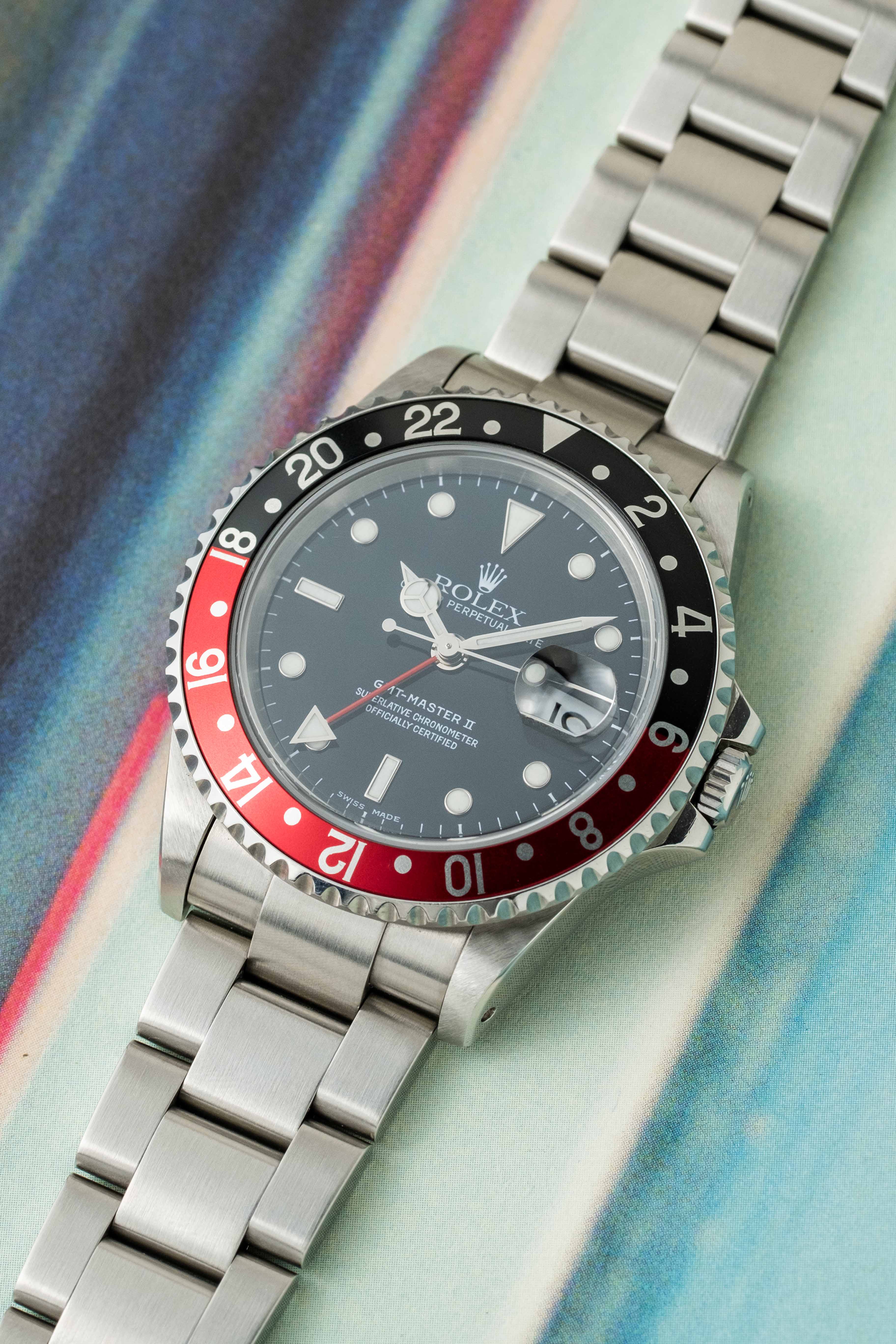 Rolex GMT-Master II 'Coke' Ref. 16710 2000 w/ Box & Papers