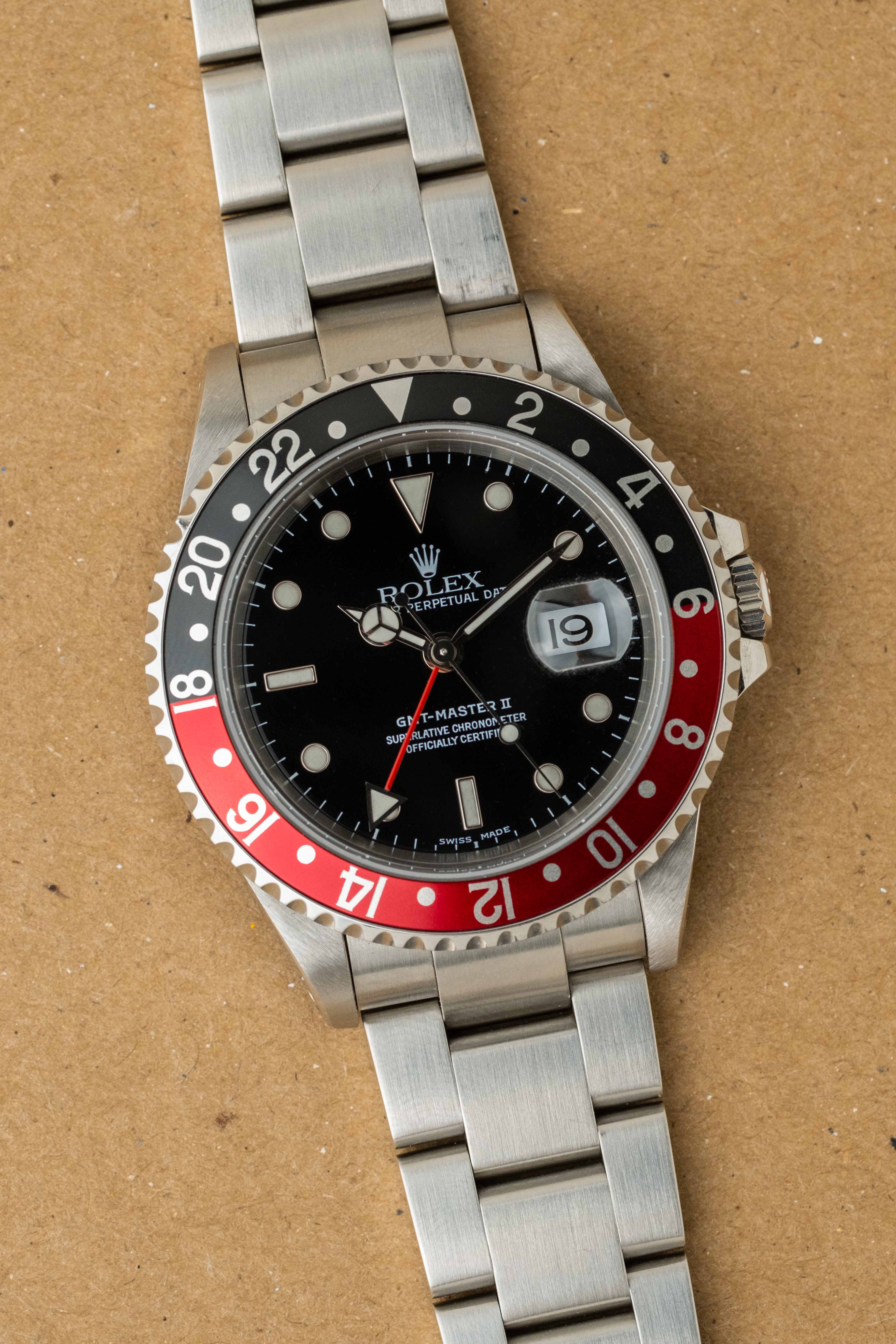 Rolex GMT-Master II 'Coke' Ref. 16710 2000 w/ Box & Papers