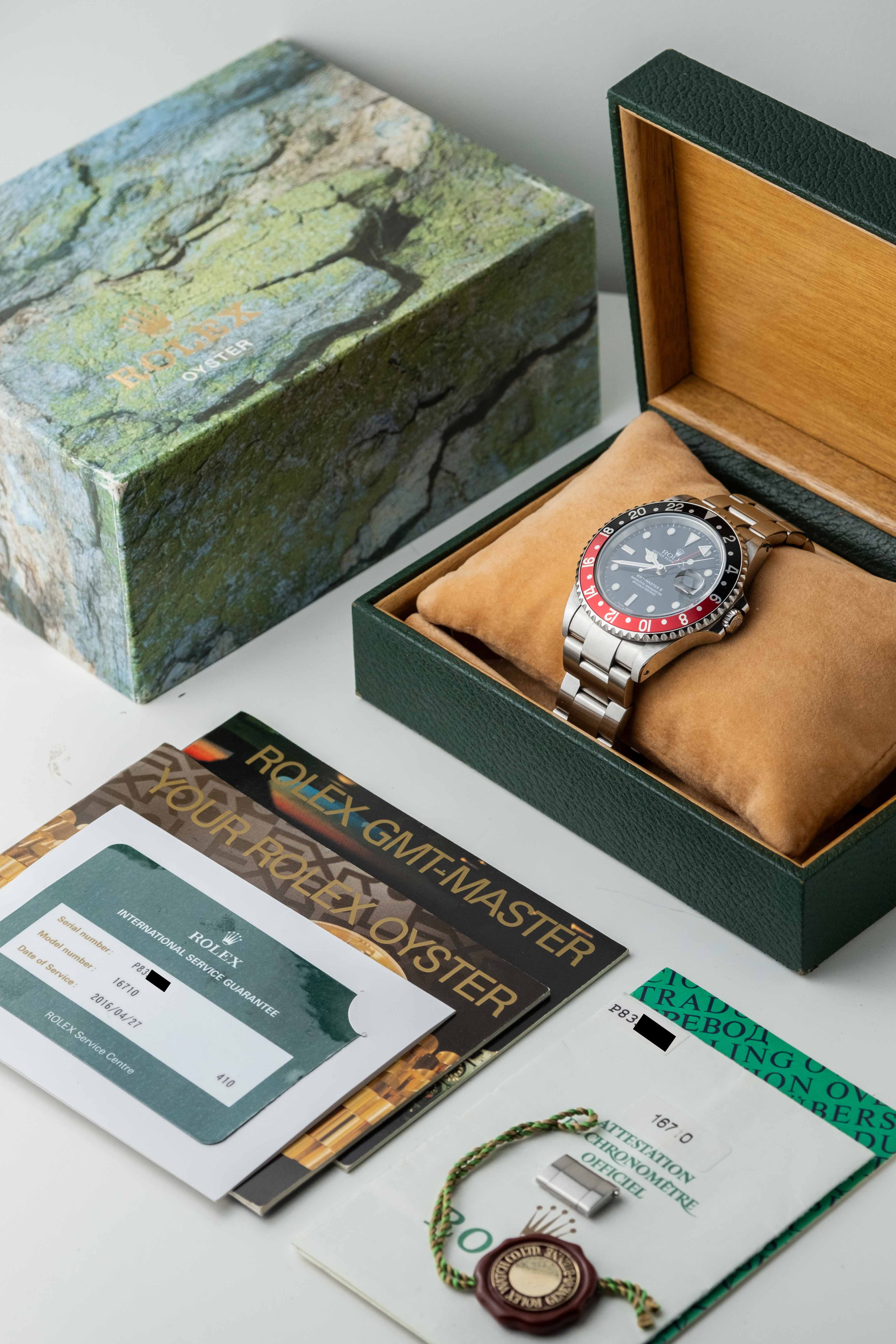 Rolex GMT-Master II 'Coke' Ref. 16710 2000 w/ Box & Papers