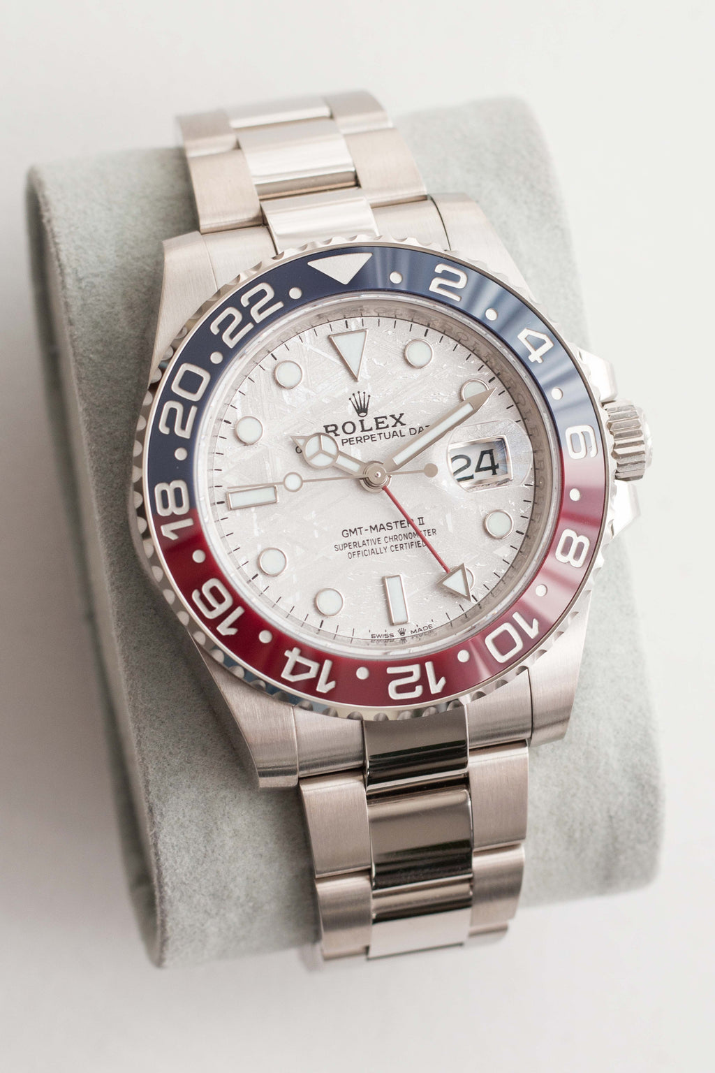 Rolex gmt master ii meteorite dial hot sale