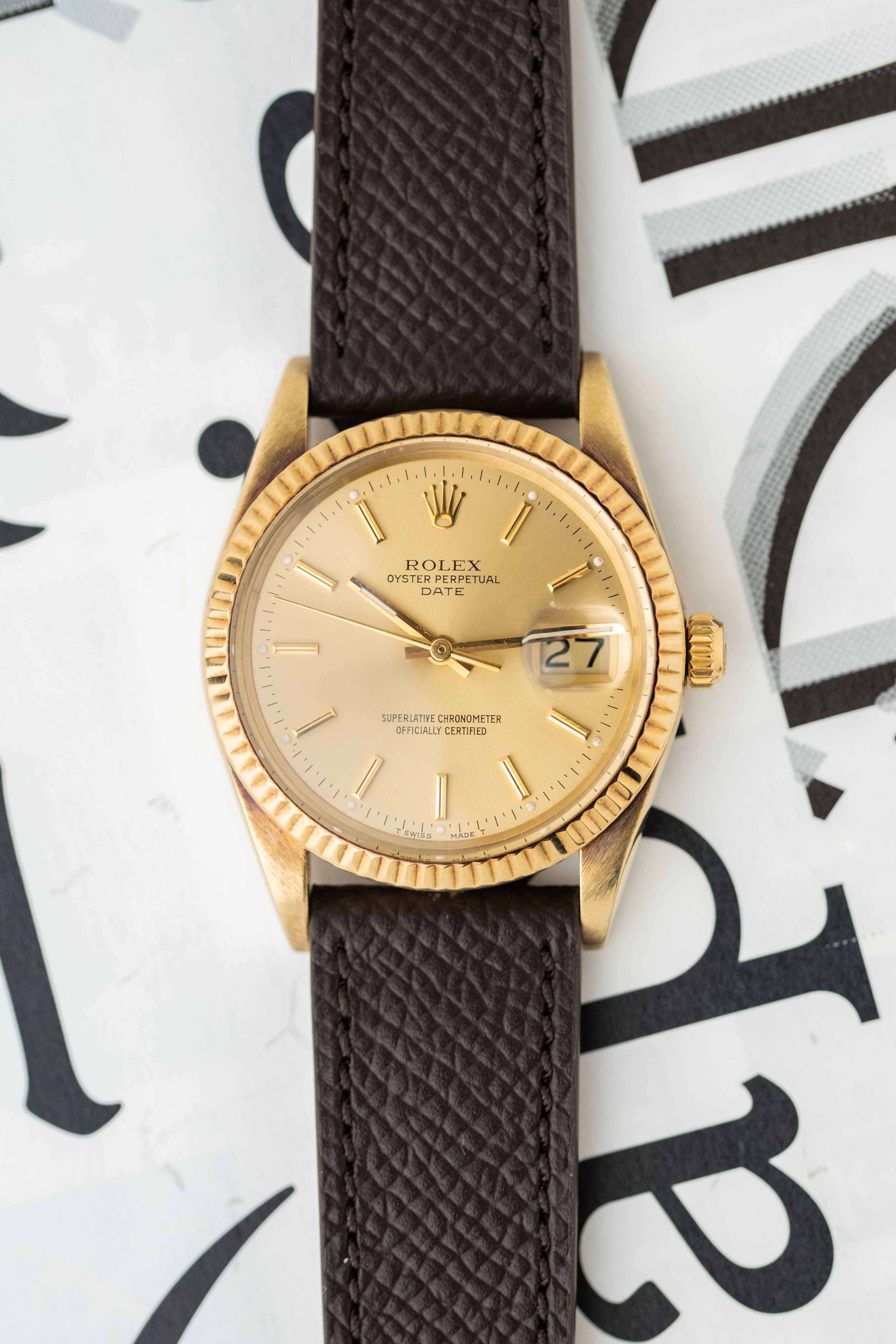 Rolex Oyster Perpetual Date Ref. 15037 1986