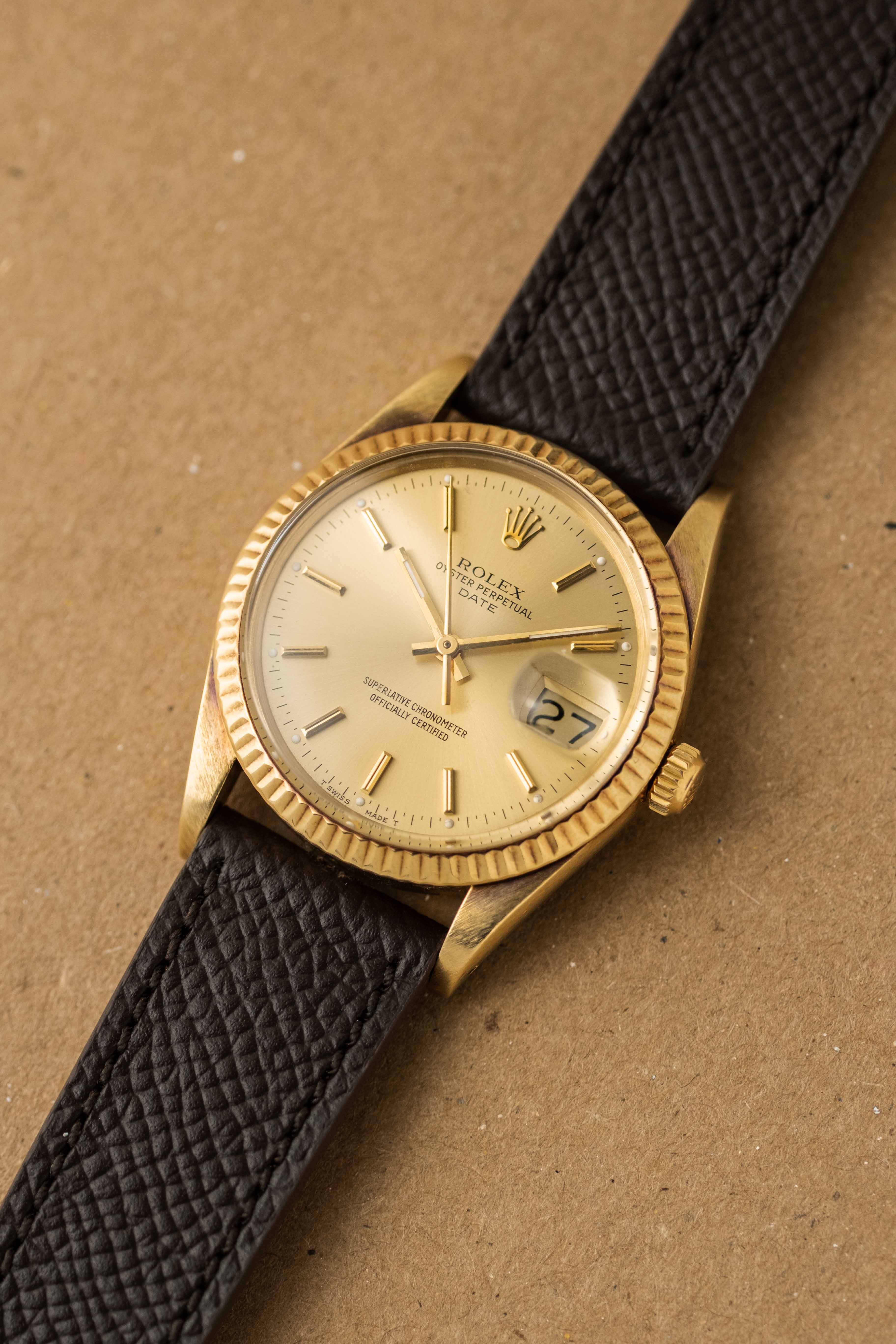 Rolex Oyster Perpetual Date Ref. 15037 1986