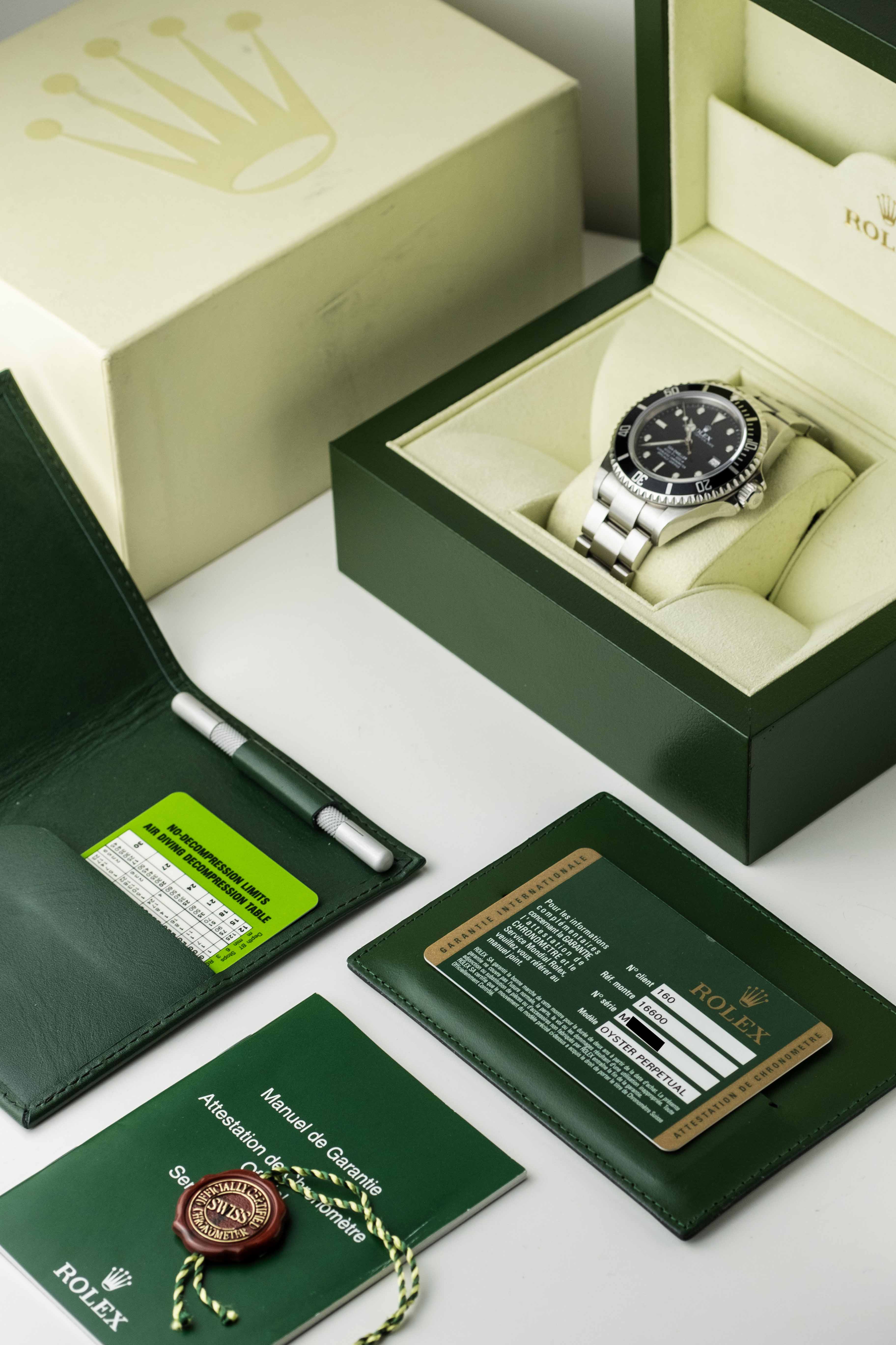Rolex Sea-Dweller Ref. 16600 2008 w/ Box & Papers
