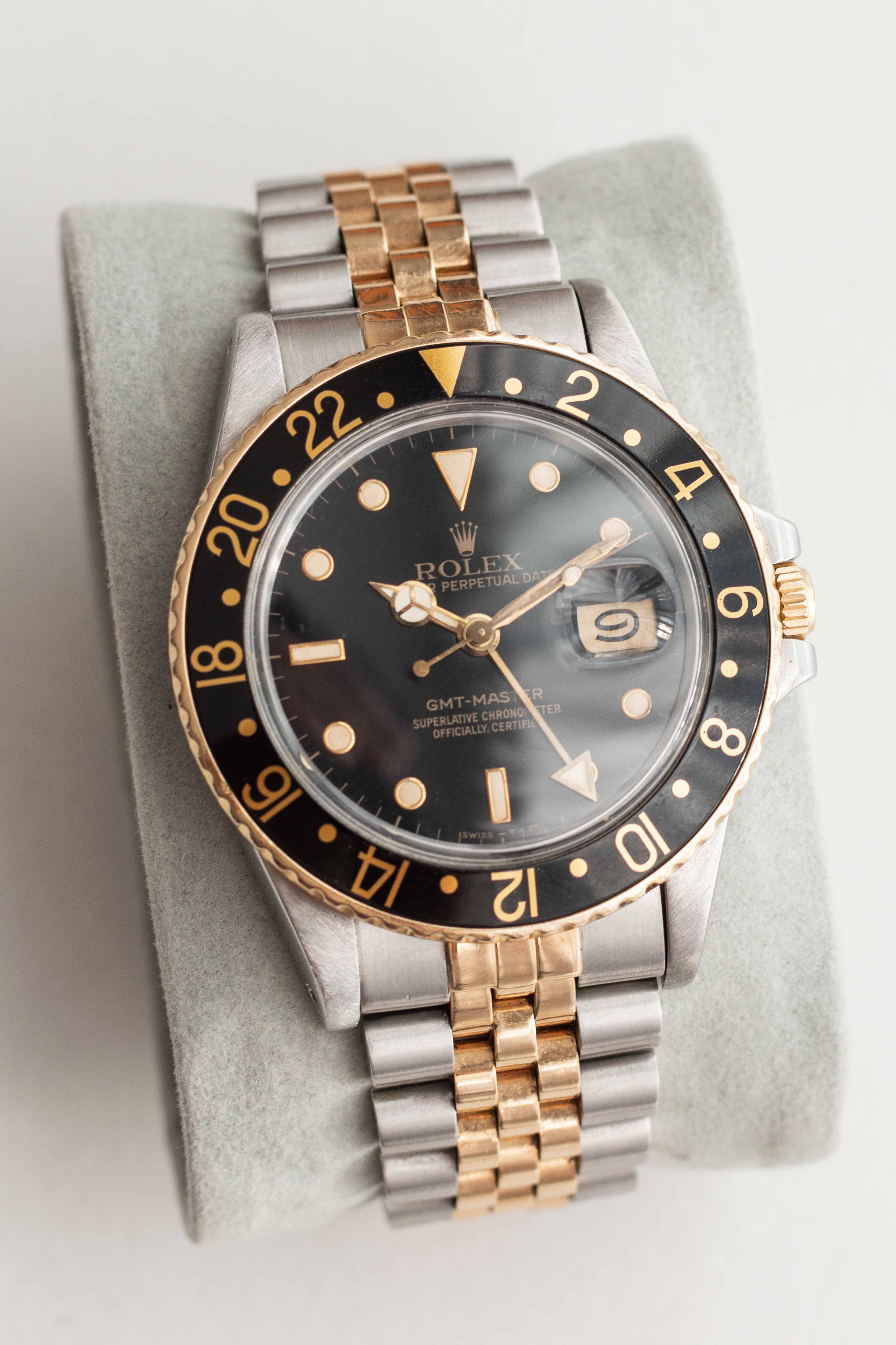 Rolex GMT-Master Two Tone Ref. 16753 1986 w/ Box