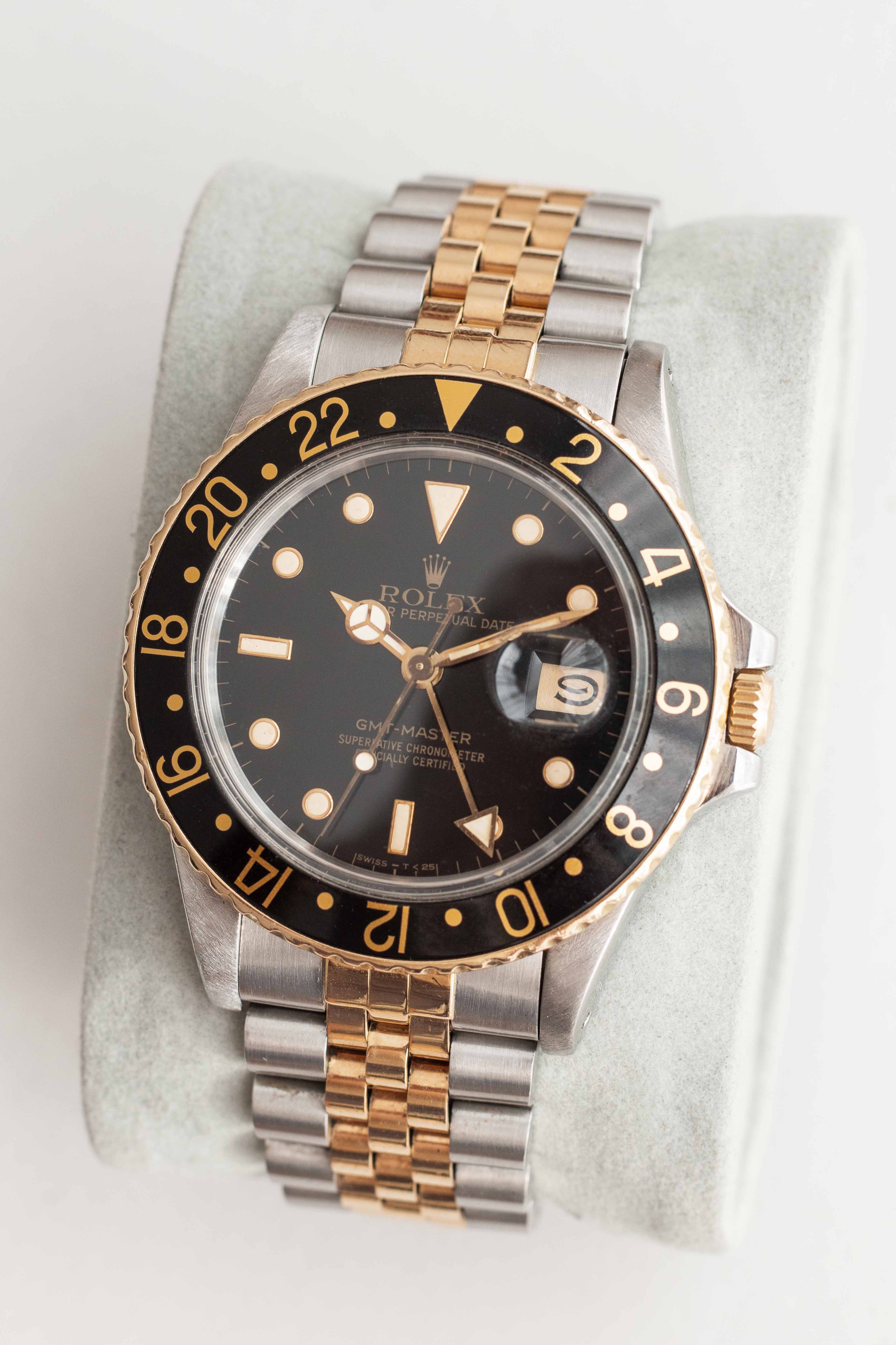 Rolex GMT-Master Two Tone Ref. 16753 1986 w/ Box