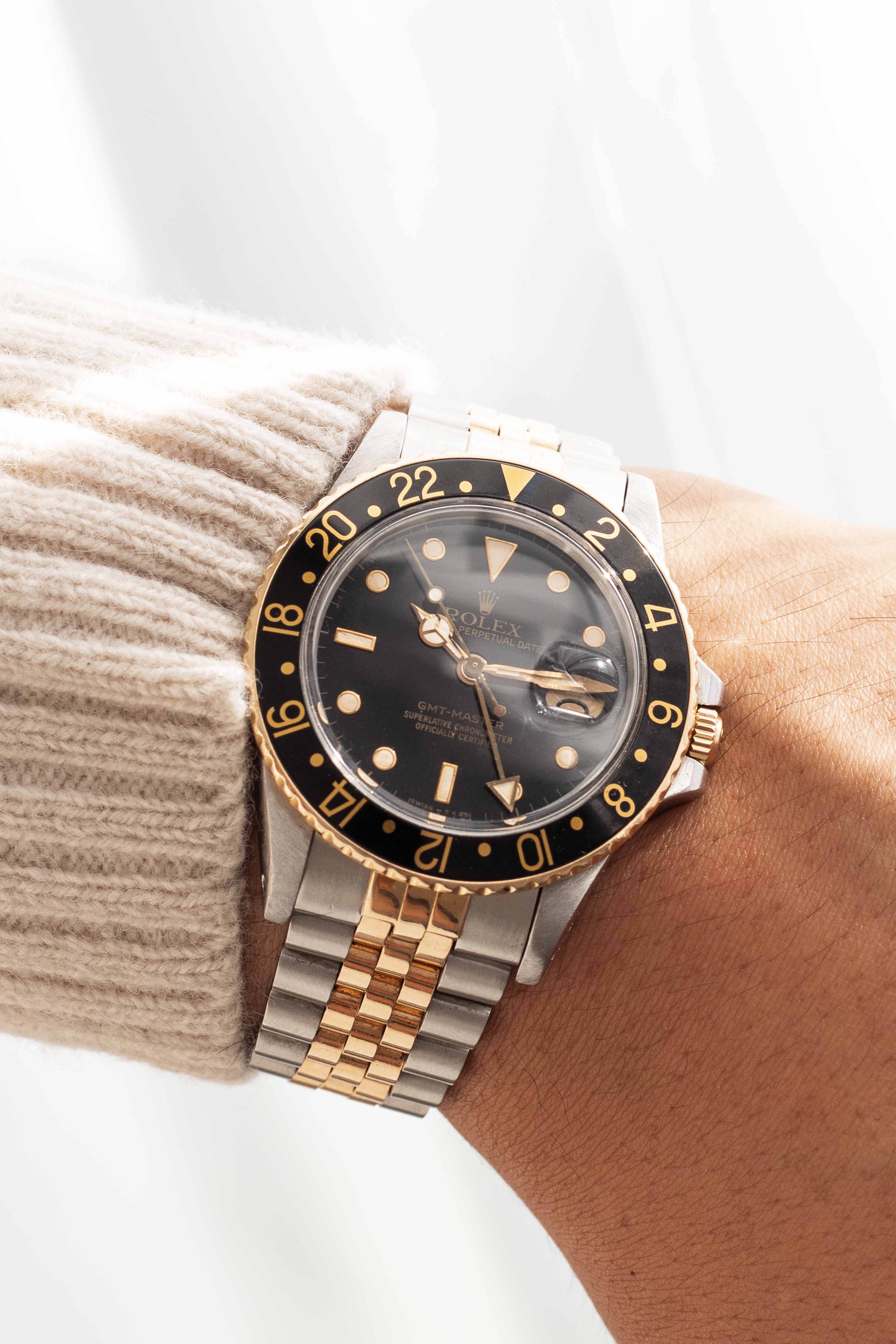 Rolex GMT-Master Two Tone Ref. 16753 1986 w/ Box