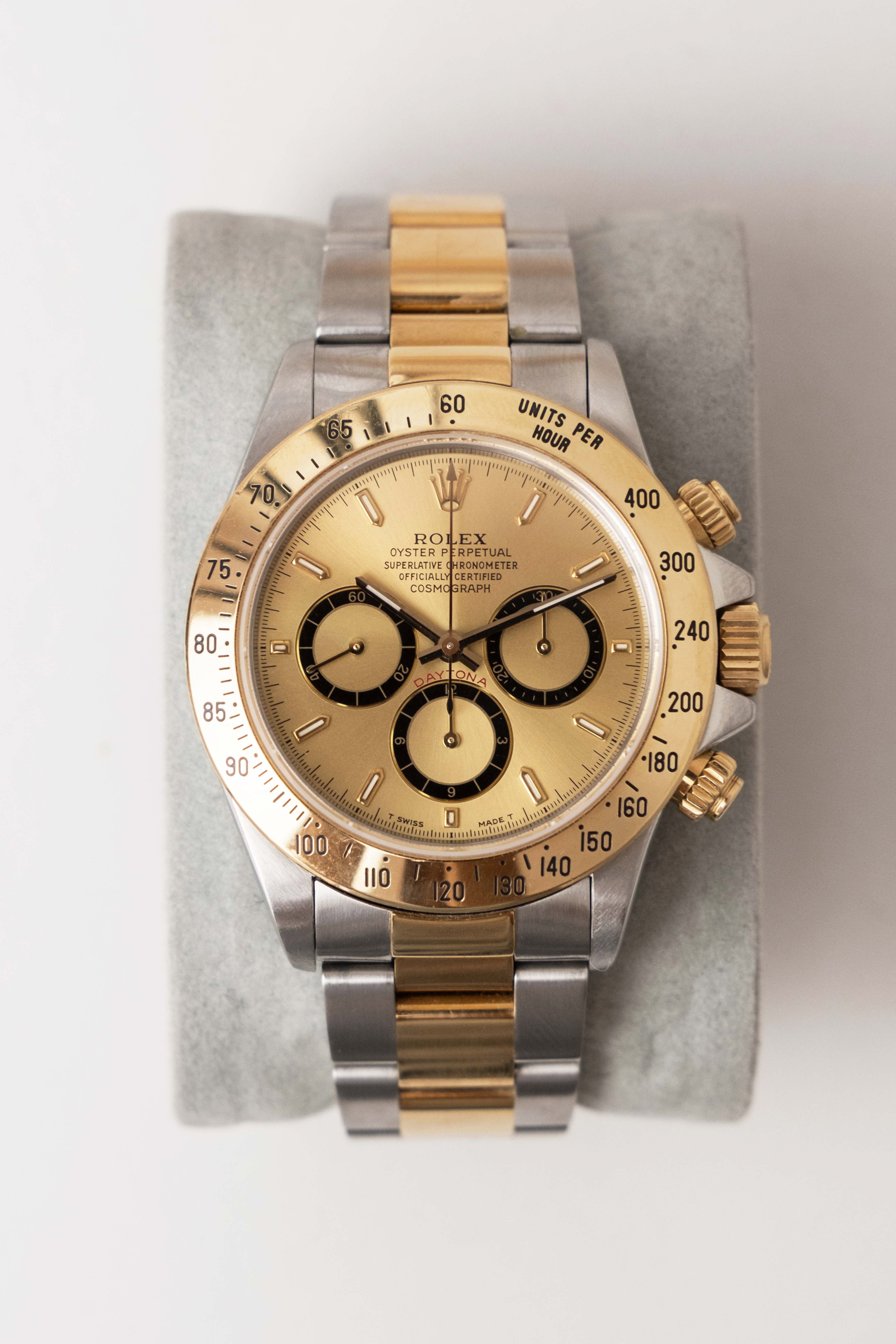 Rolex Daytona Two Tone Zenith Ref. 16523 'Inverted 6’ Dial 1996 w/ Box & Papers