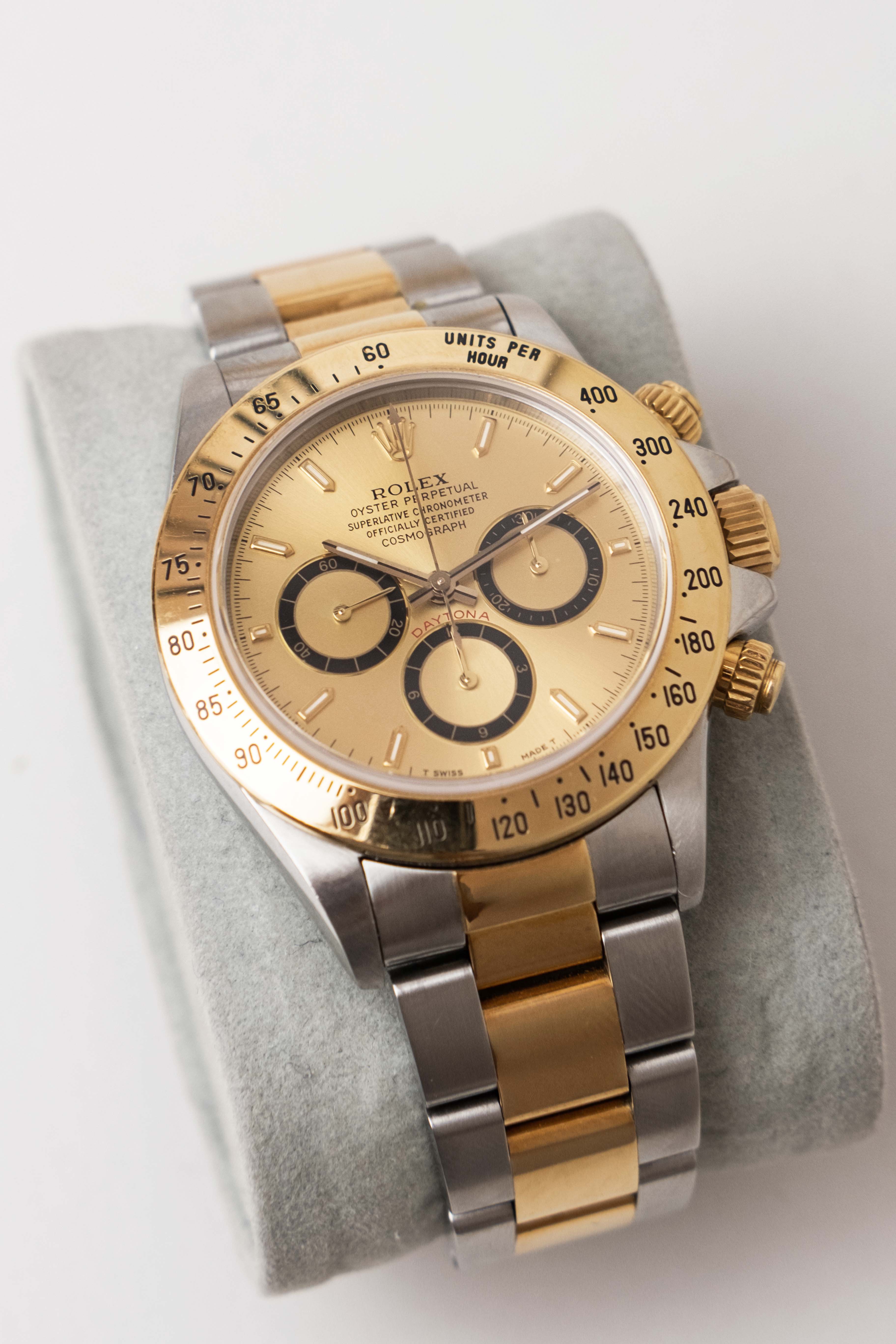 Rolex Daytona Two Tone Zenith Ref. 16523 'Inverted 6’ Dial 1996 w/ Box & Papers