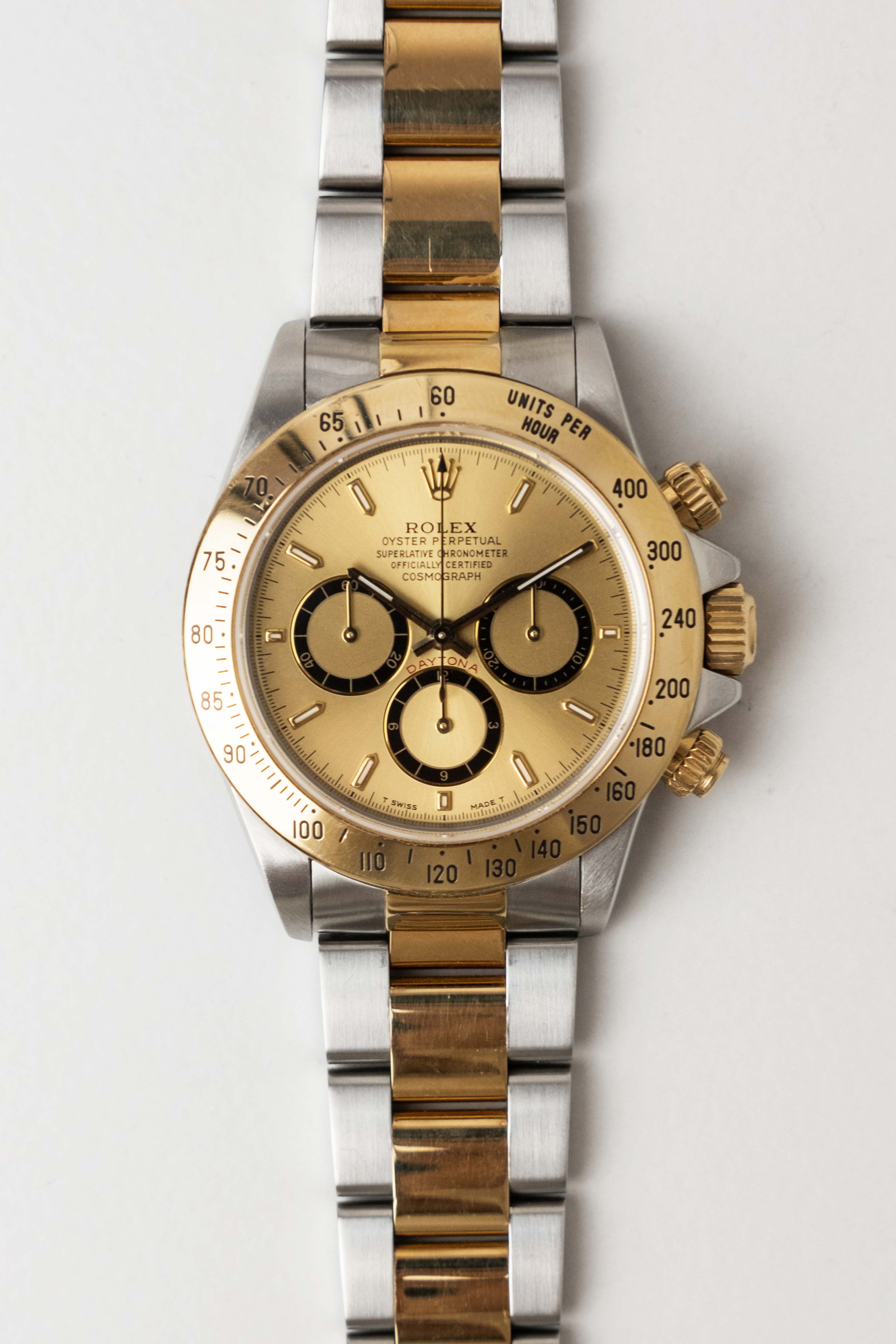 Rolex Daytona Two Tone Zenith Ref. 16523 'Inverted 6’ Dial 1996 w/ Box & Papers