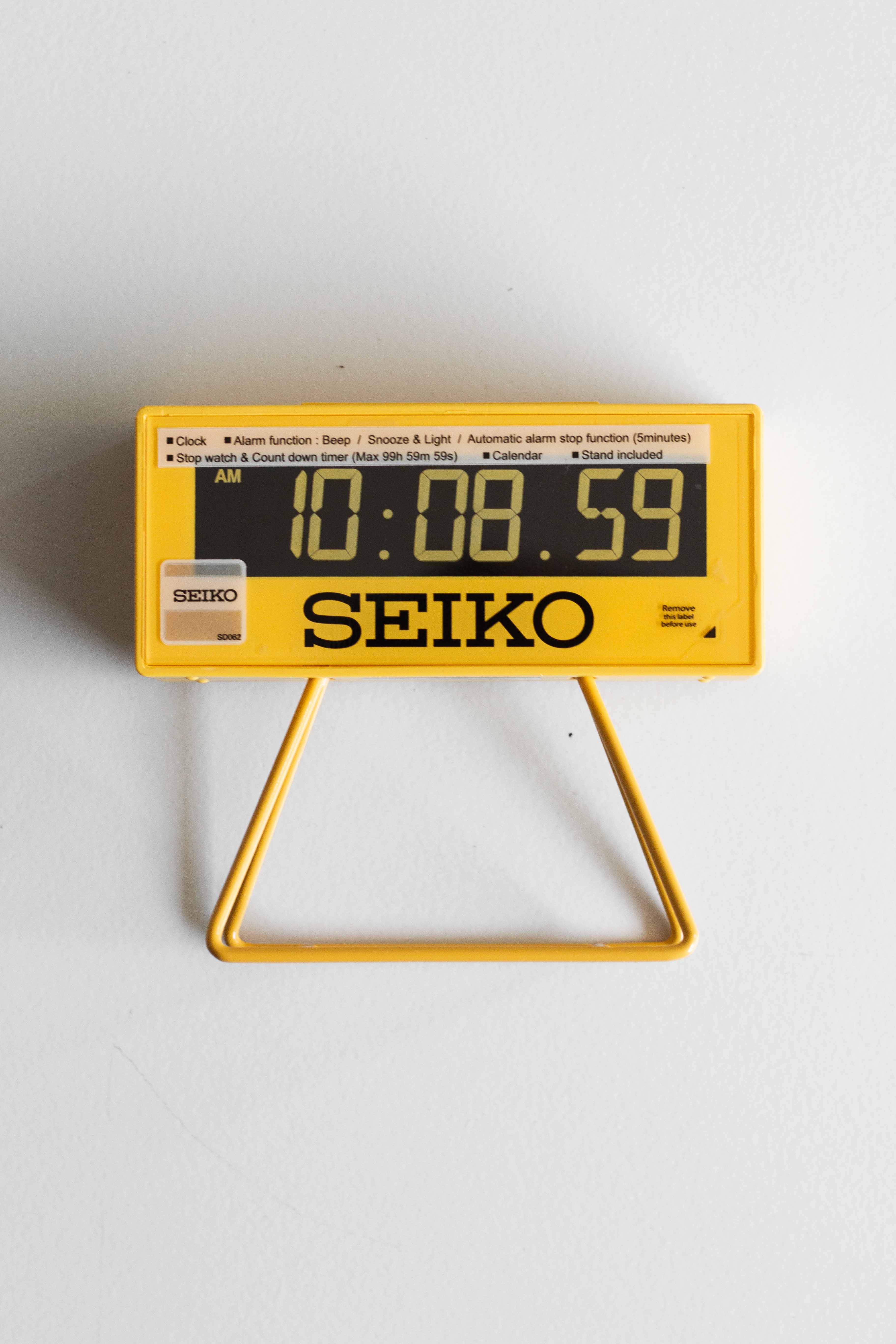 Seiko Victory Limited Edition Marathon Alarm Clock Ref. QHL062Y