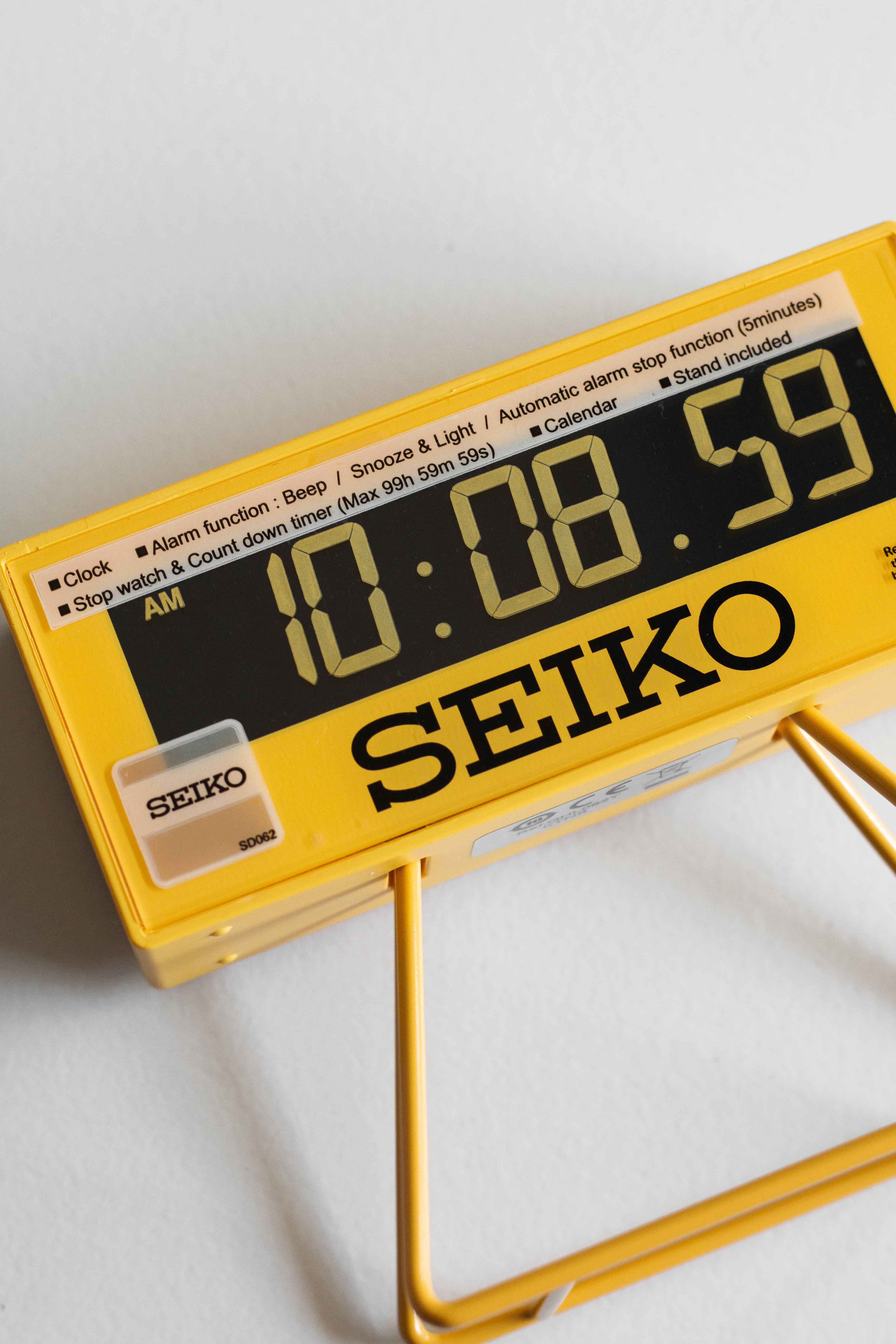Seiko Victory Limited Edition Marathon Alarm Clock Ref. QHL062Y