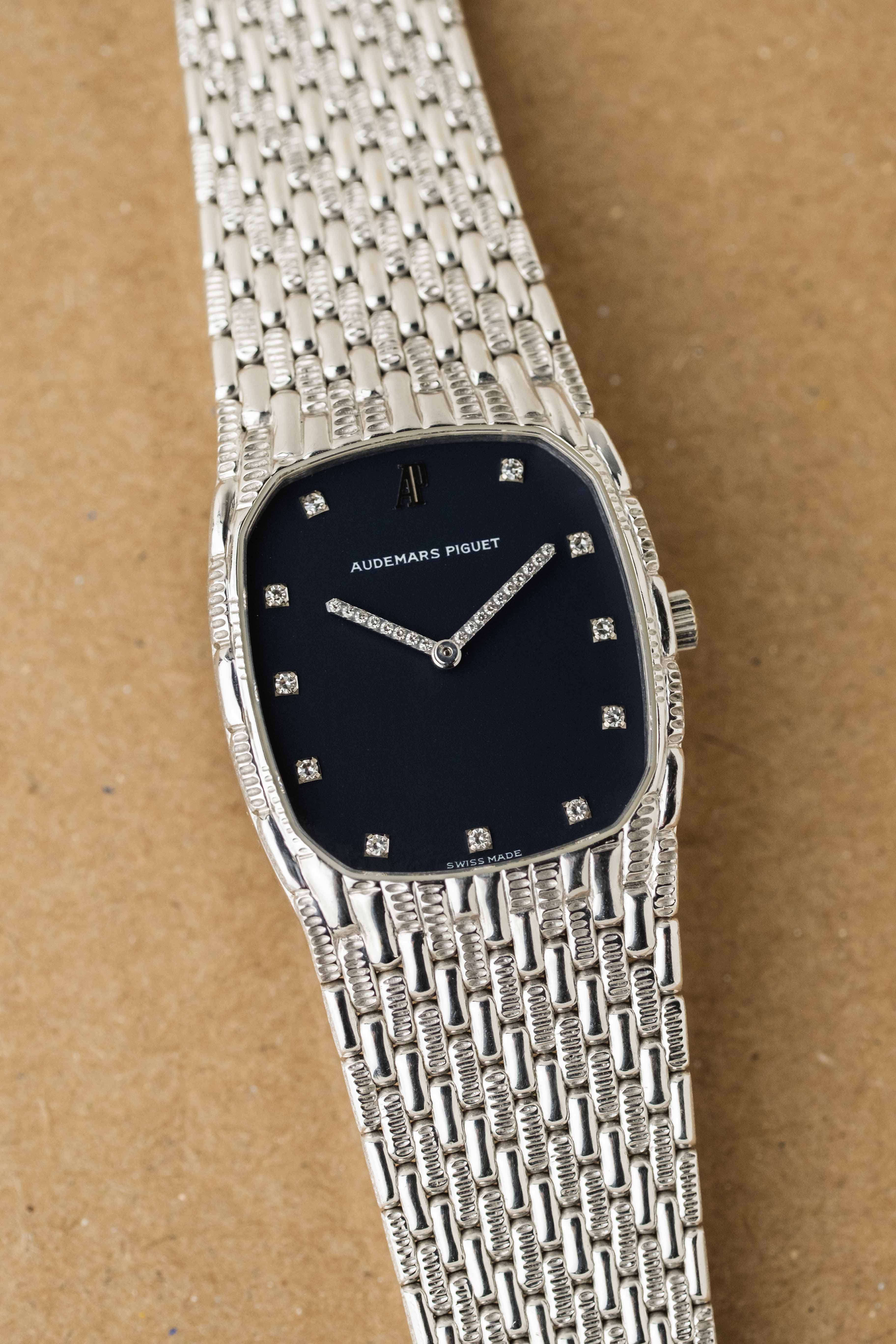 Audemars Piguet Cobra 'Blue Diamond' Dial Ref. 56525 1980s