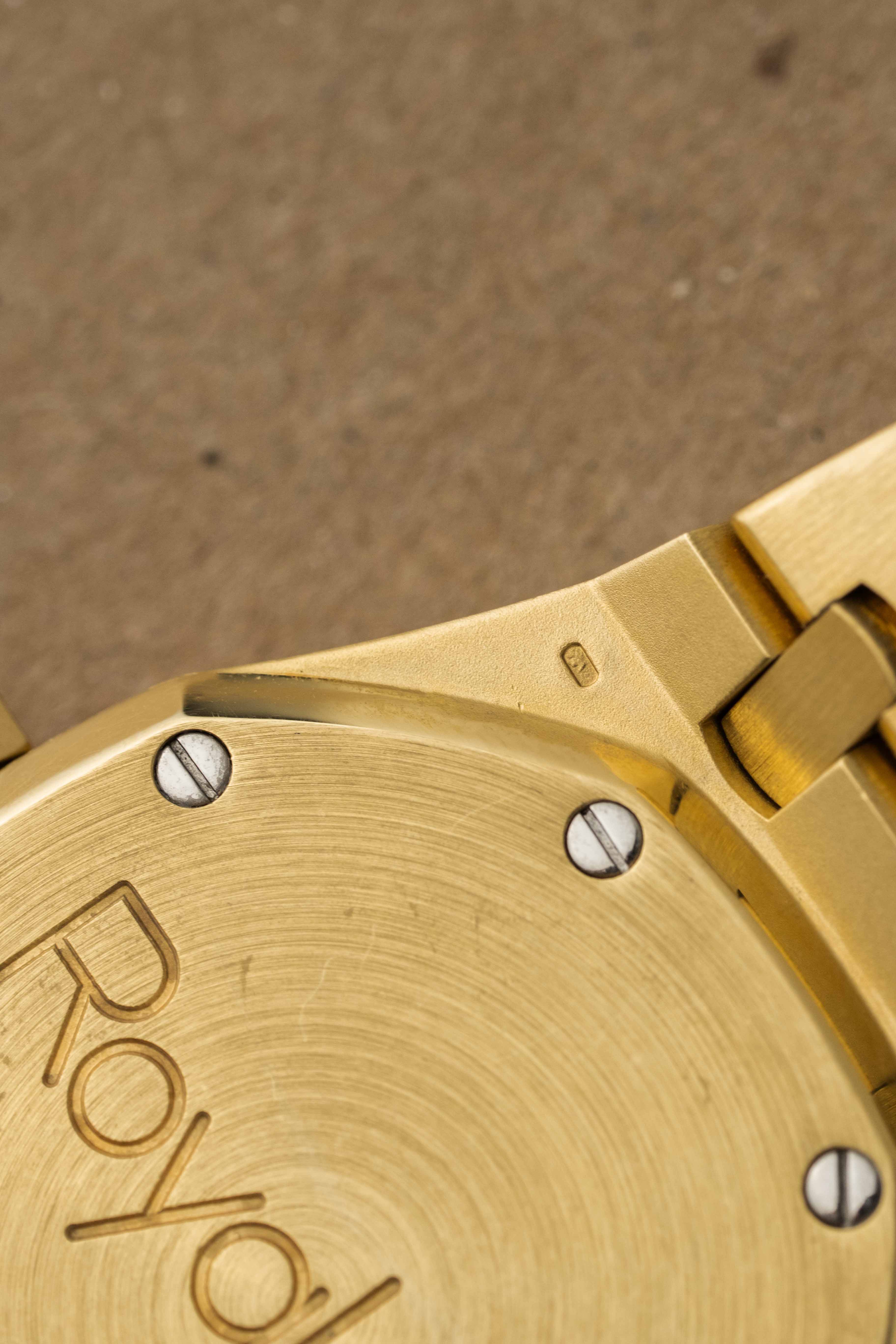 Audemars Piguet Royal Oak Day-Date Moonphase Ref. 25594BA 1990s w/ Box & Service Papers