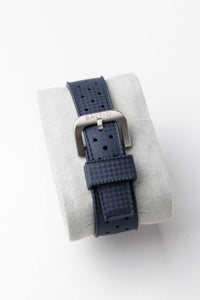 Baltic Aquascaphe Titanium Blue 2022 w/ Box & Papers (Brand New) Strap and Buckle Detail Photo