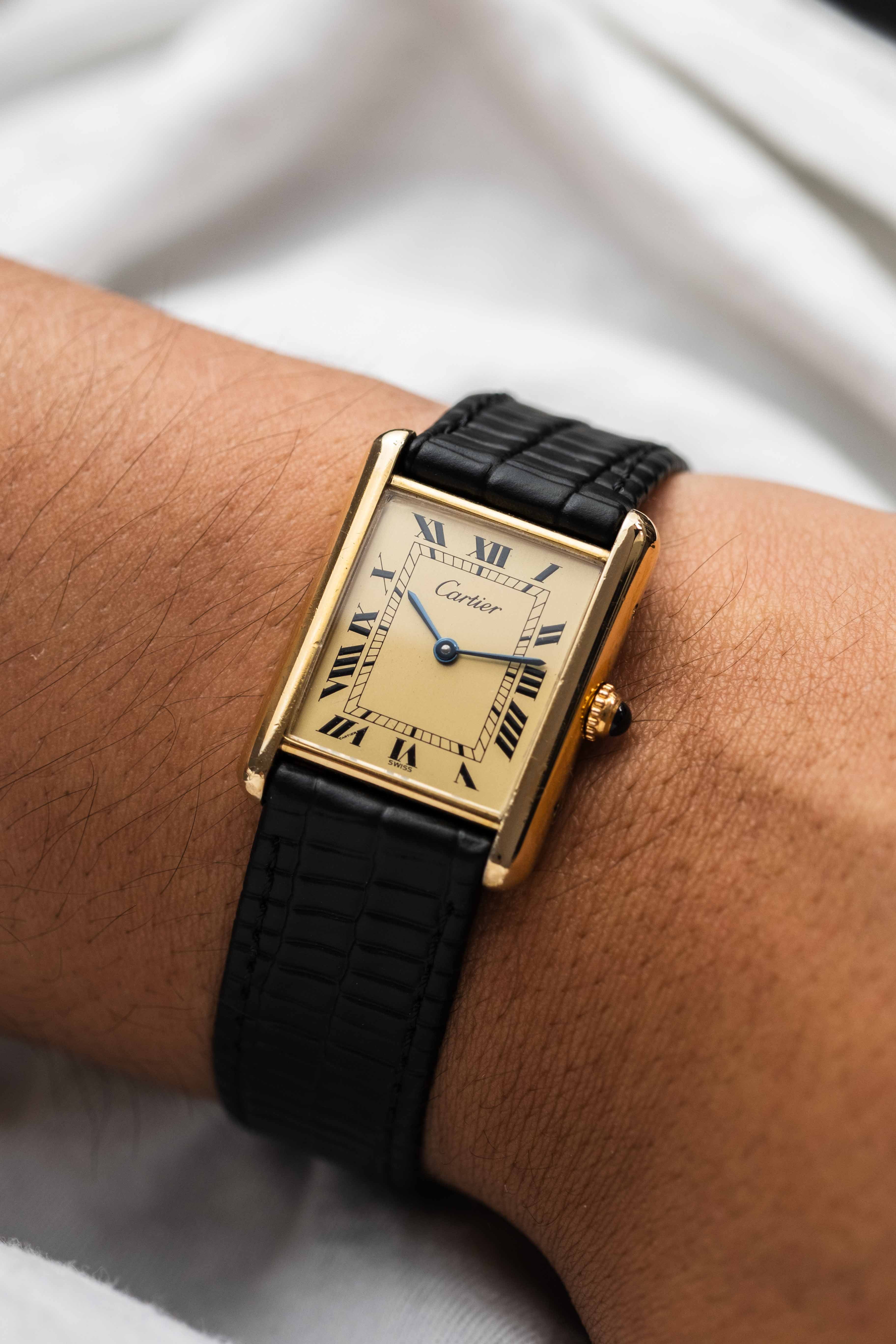 Cartier Tank Must De Cartier 'Cartier' Dial Ref. 590005 1990's