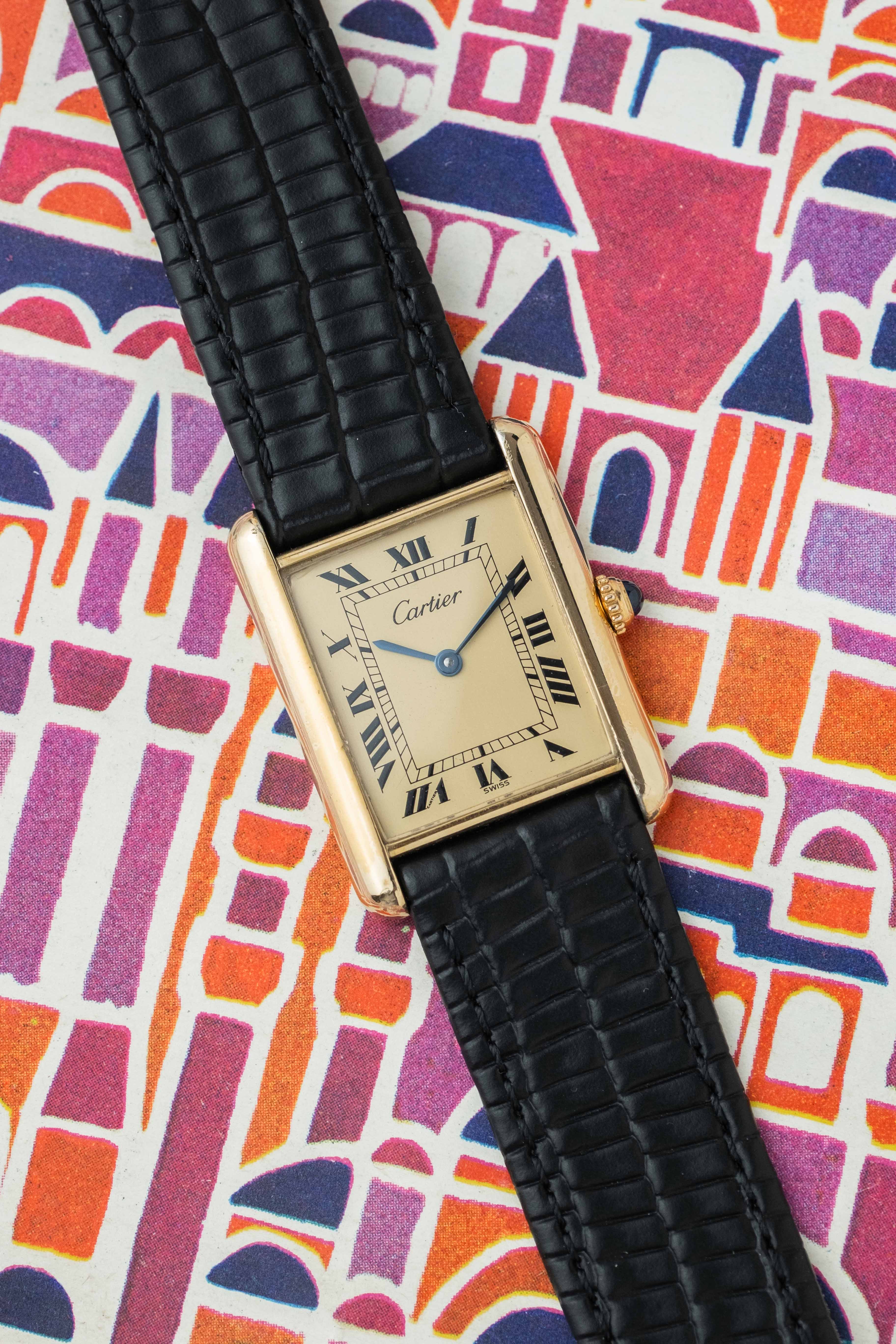 Cartier Tank Must De Cartier 'Cartier' Dial Ref. 590005 1990's